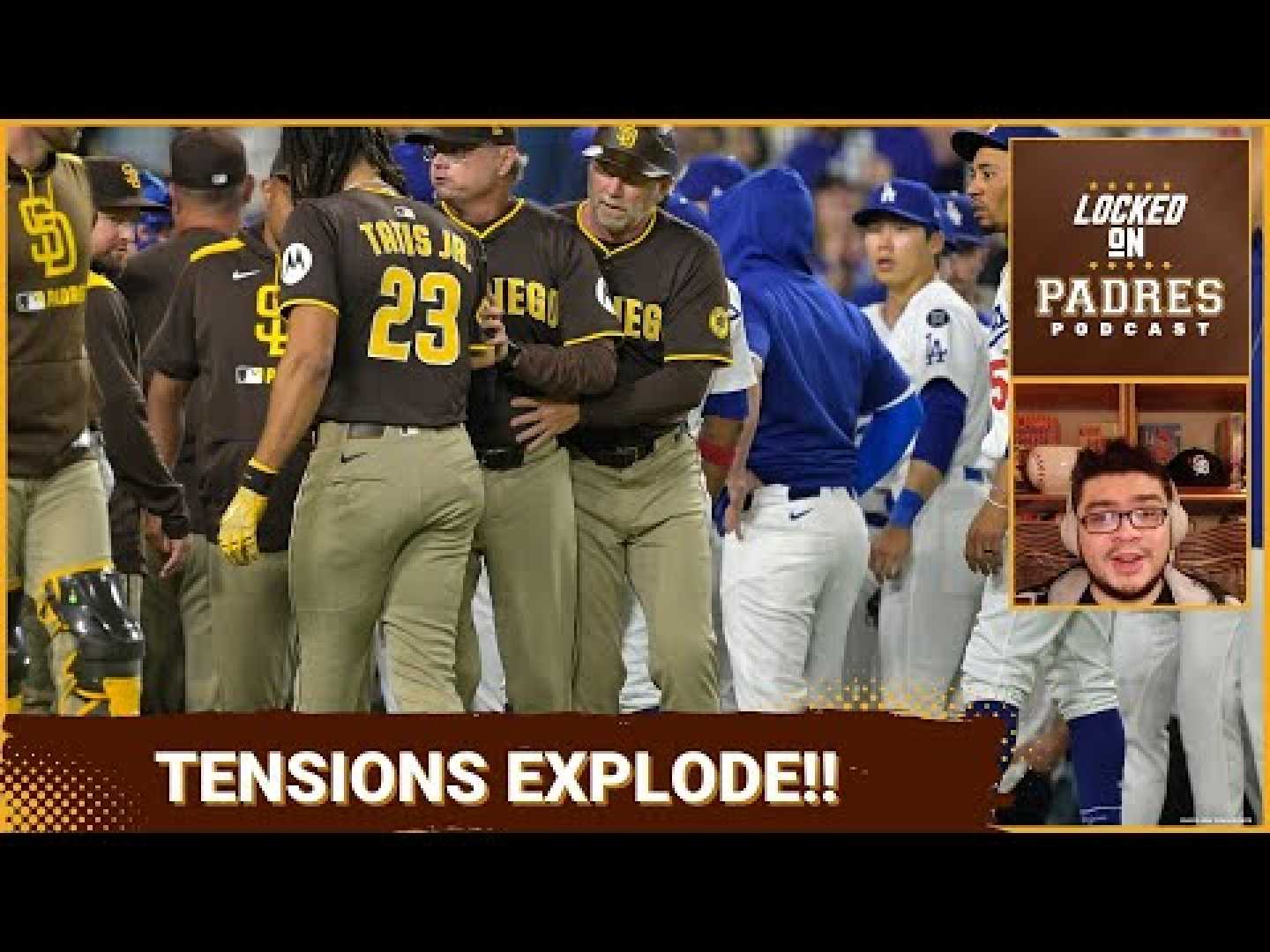 Dodgers Padres Baseball Rivalry Tensions