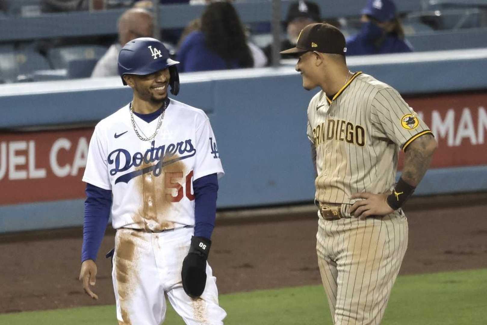 Dodgers Padres Rivalry Baseball Game