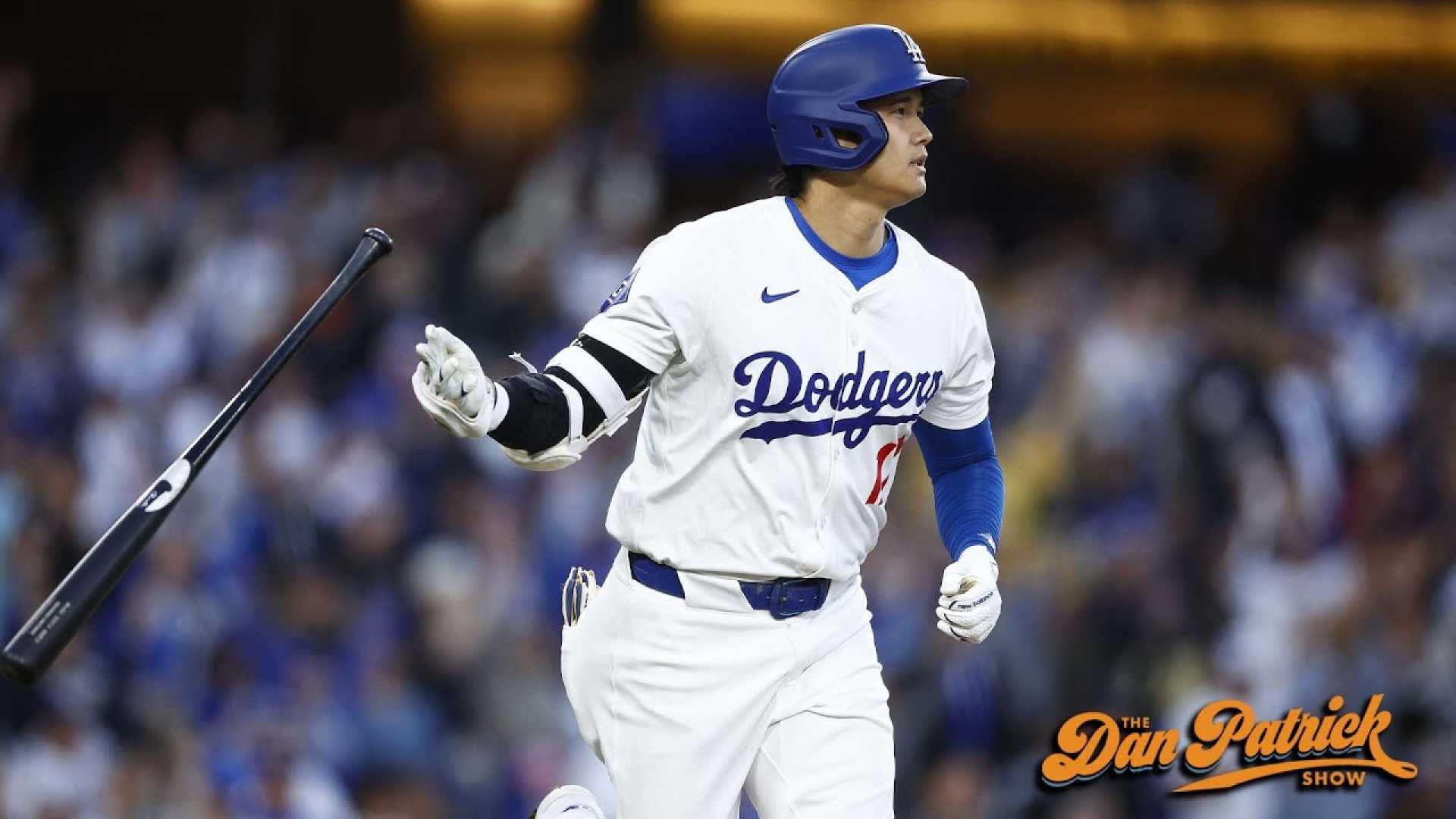 Dodgers Players Hitting Baseball