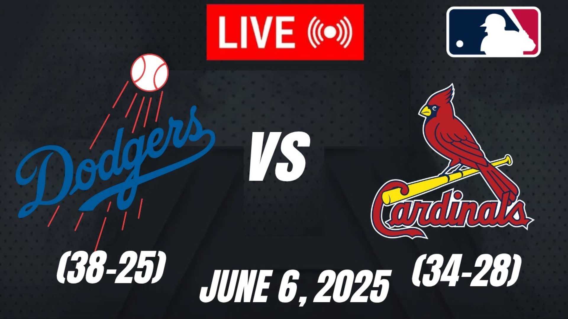 Dodgers Vs Cardinals June 2025