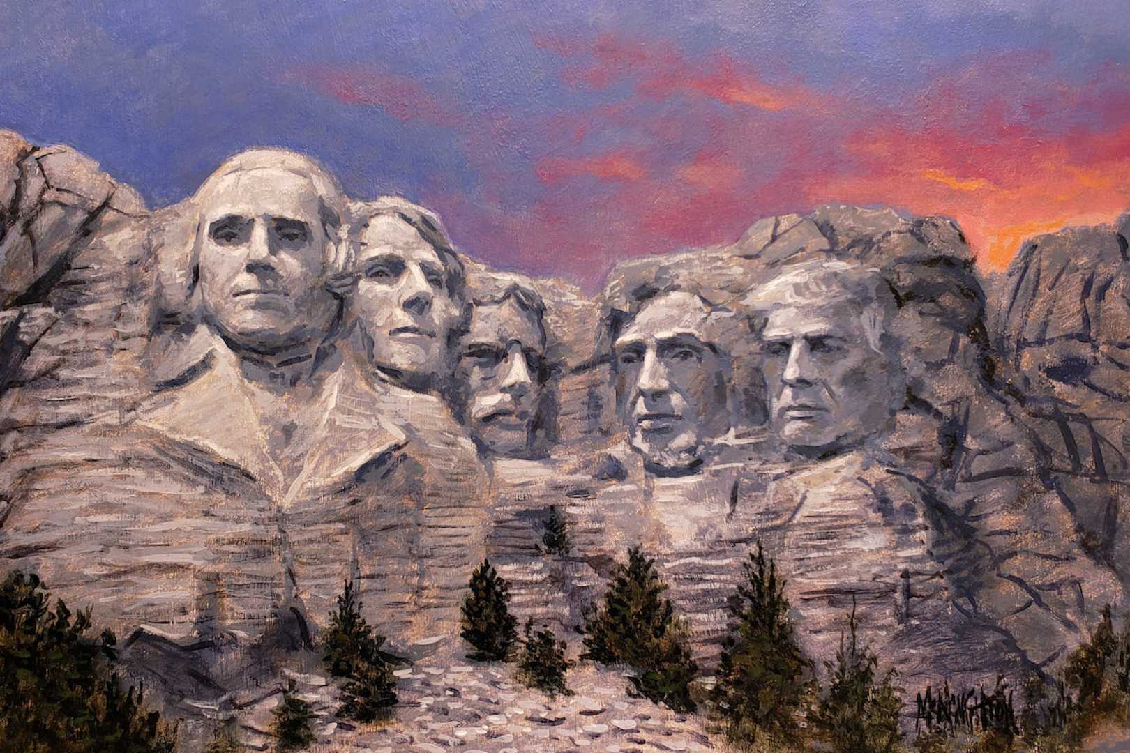Donald Trump Mount Rushmore