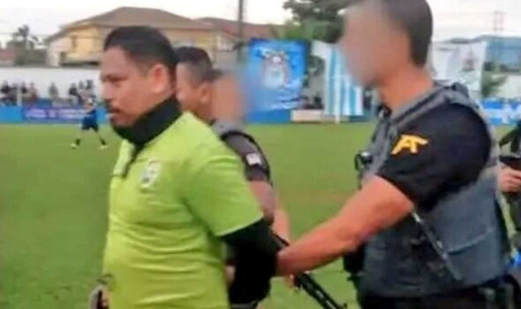Ederson Carlos Da Silva Arrest In Football Match