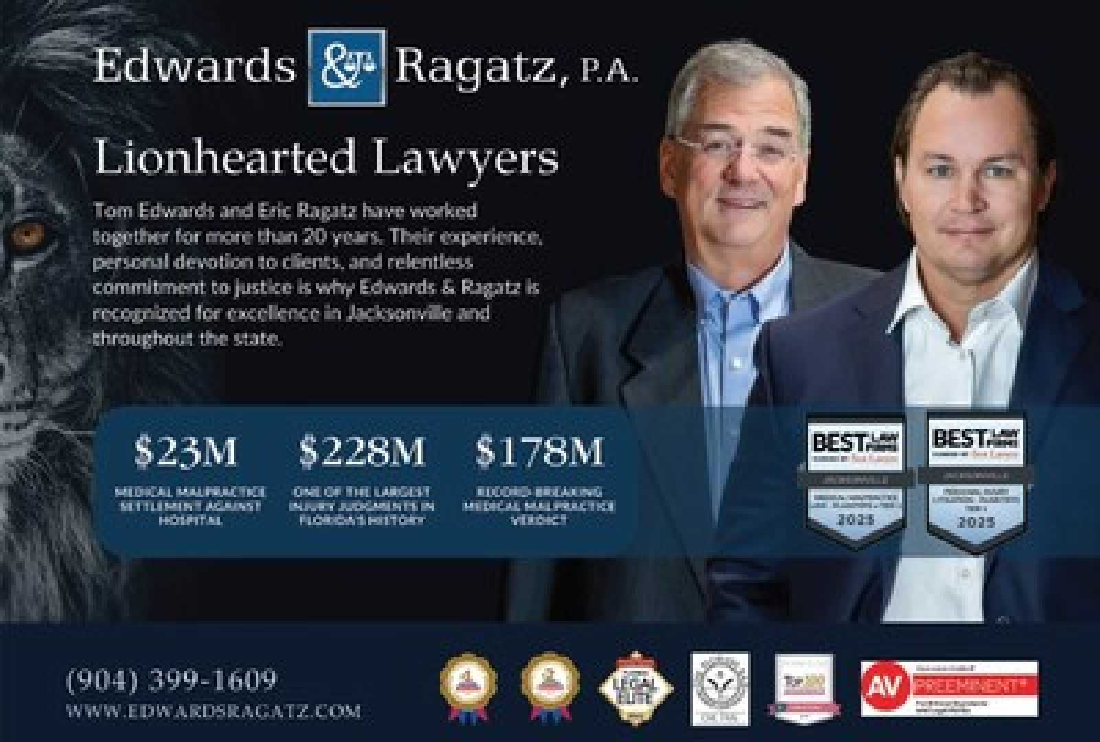 Edwards Ragatz Jacksonville Lawyers 2025