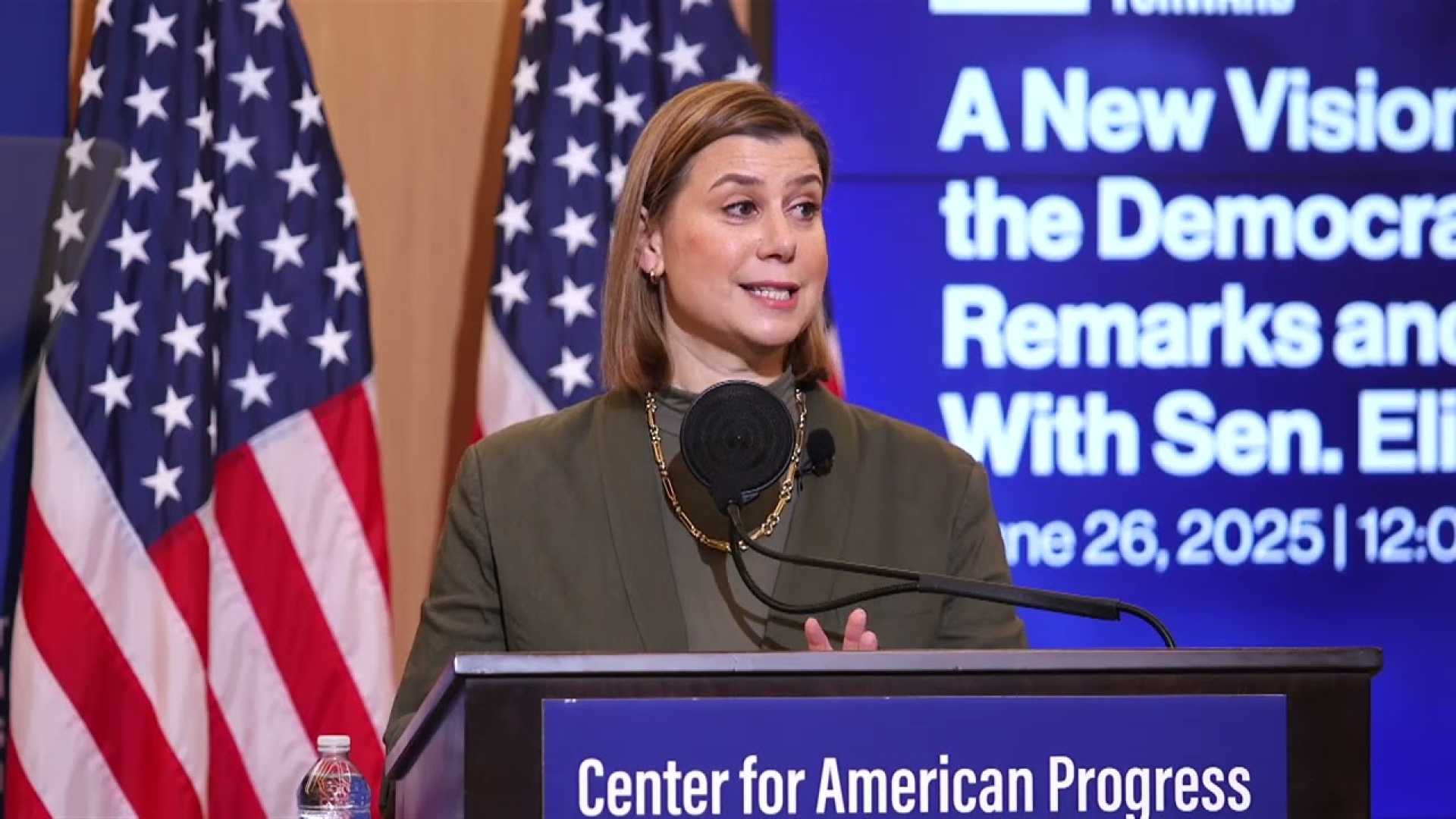 Elissa Slotkin Center For American Progress Event