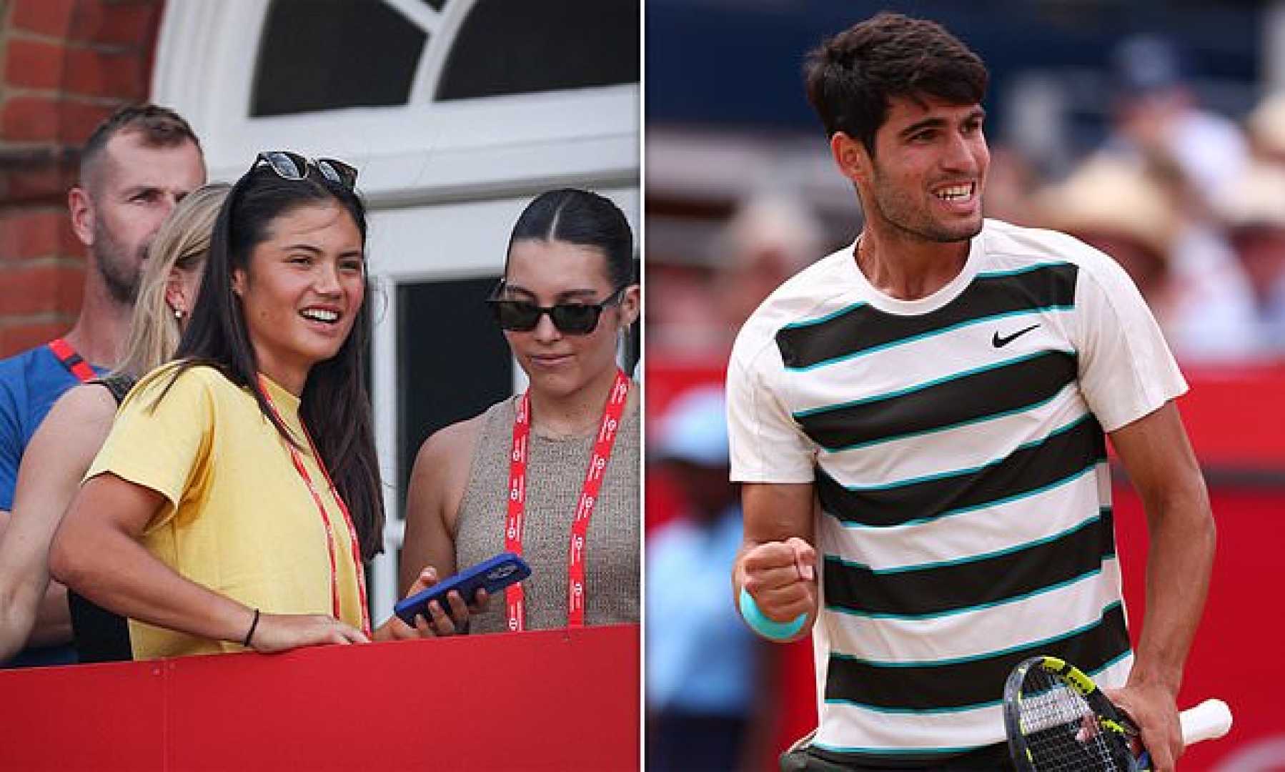 Emma Raducanu Carlos Alcaraz Tennis