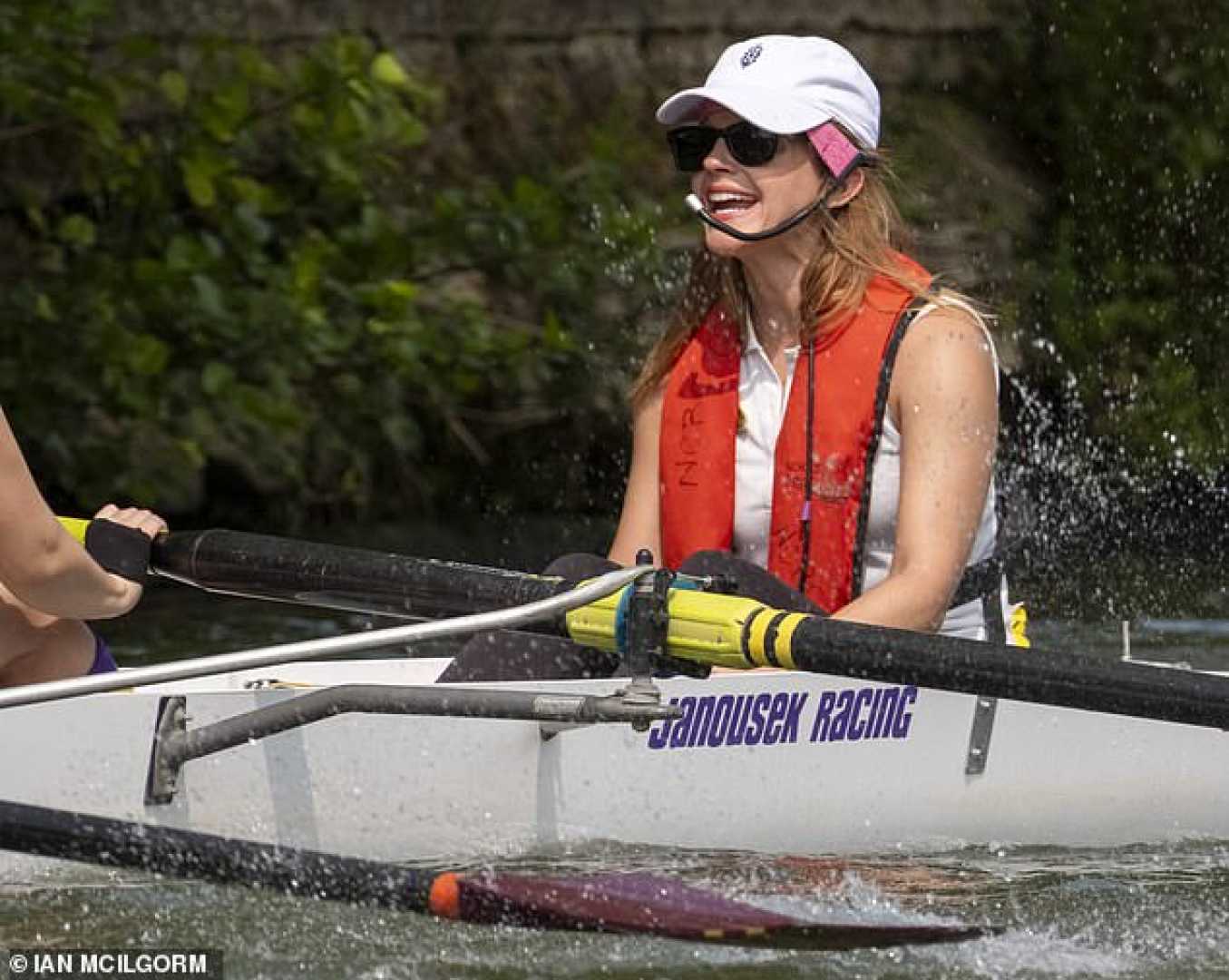 Emma Watson Rowing Competition Thames River