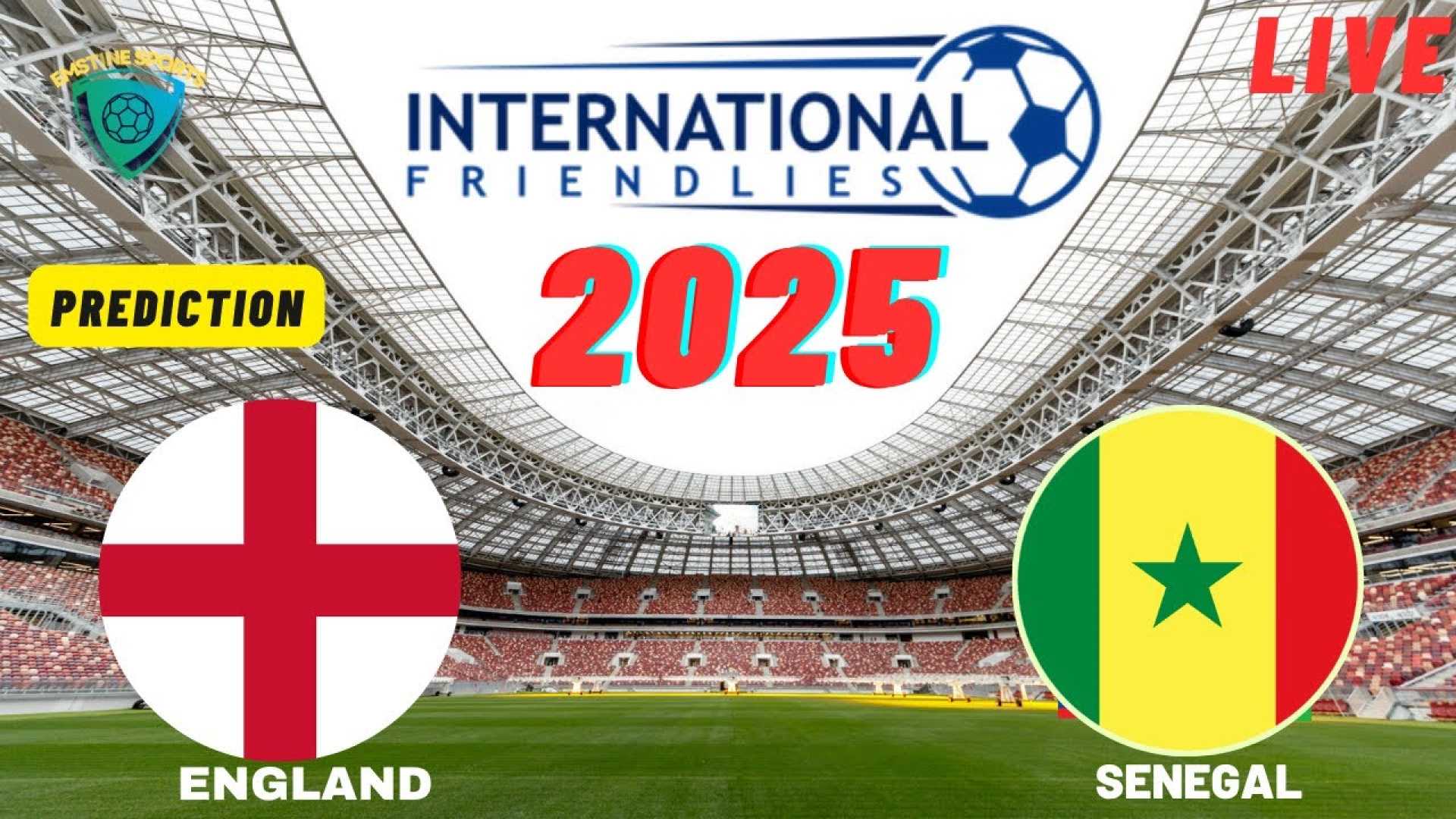 England Vs Senegal World Cup Friendly