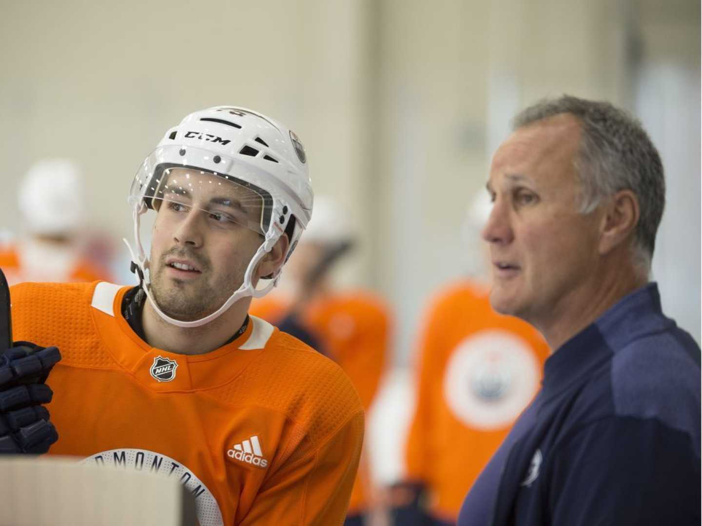 Evan Bouchard Edmonton Oilers Contract Signing
