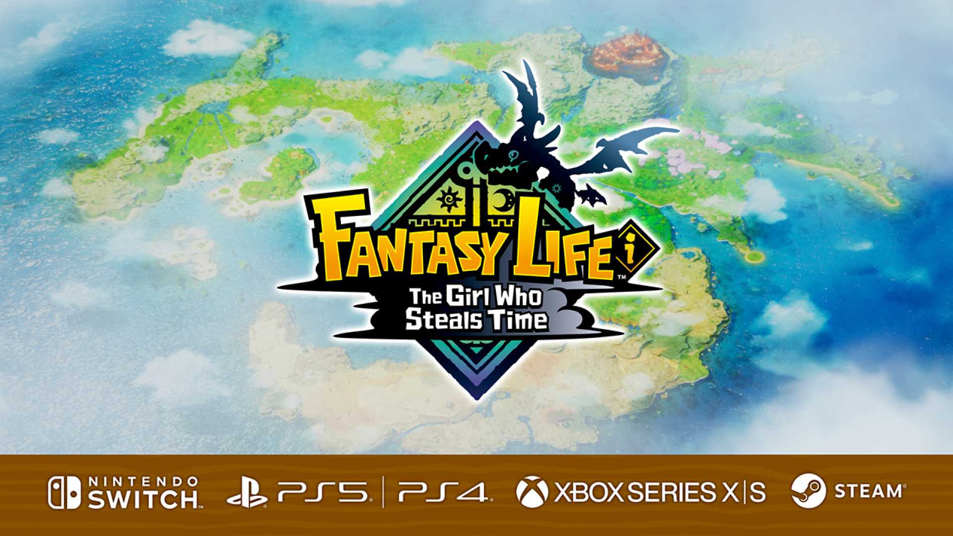 Fantasy Life I The Girl Who Steals Time Logo