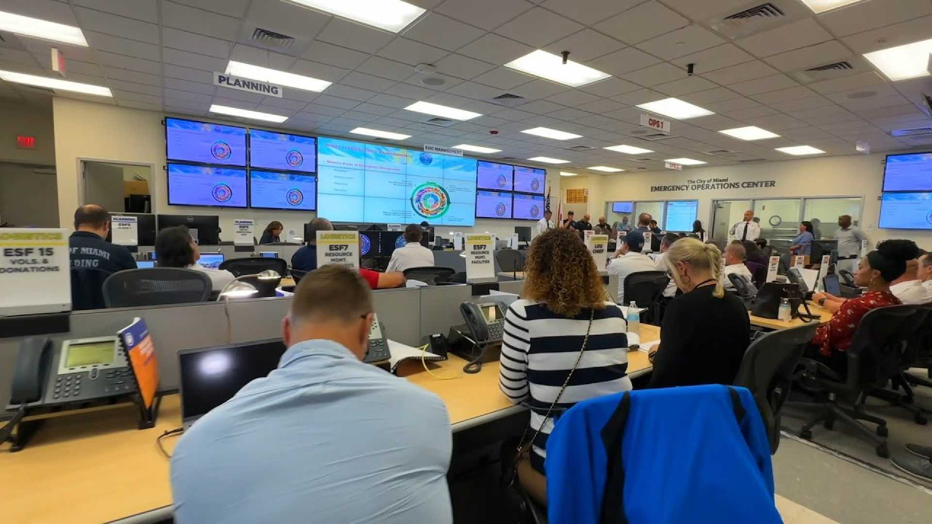 Fema Command Center Hurricane Season