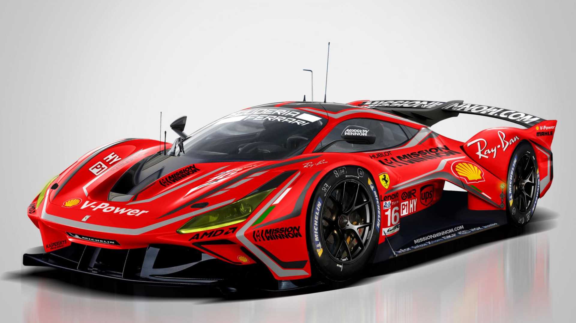 Ferrari Le Mans Race