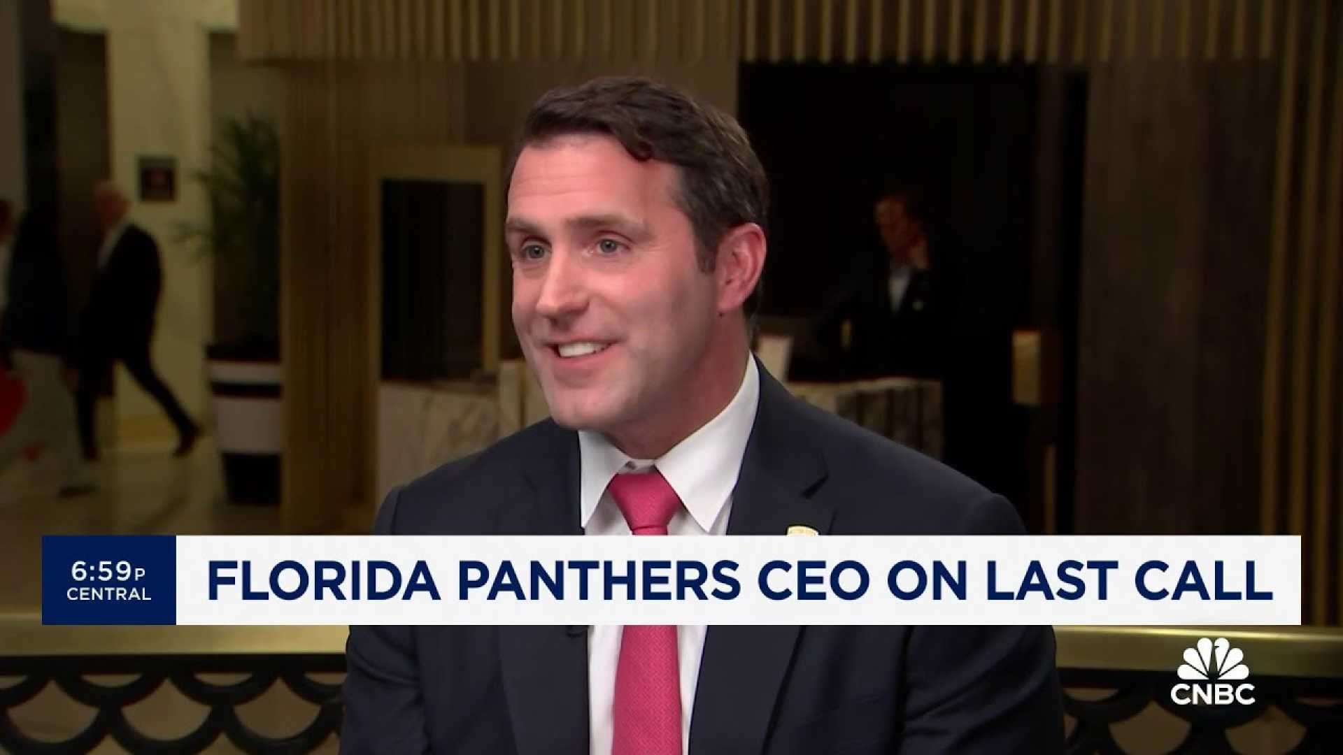 Florida Panthers Ceo Matt Caldwell Interview