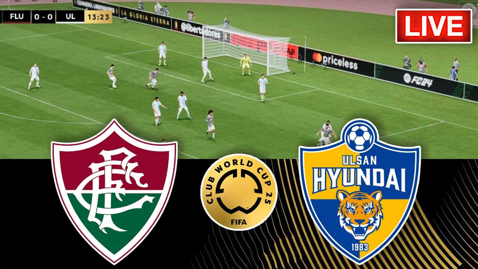 Fluminense Vs Ulsan Hyundai Fifa Club World Cup