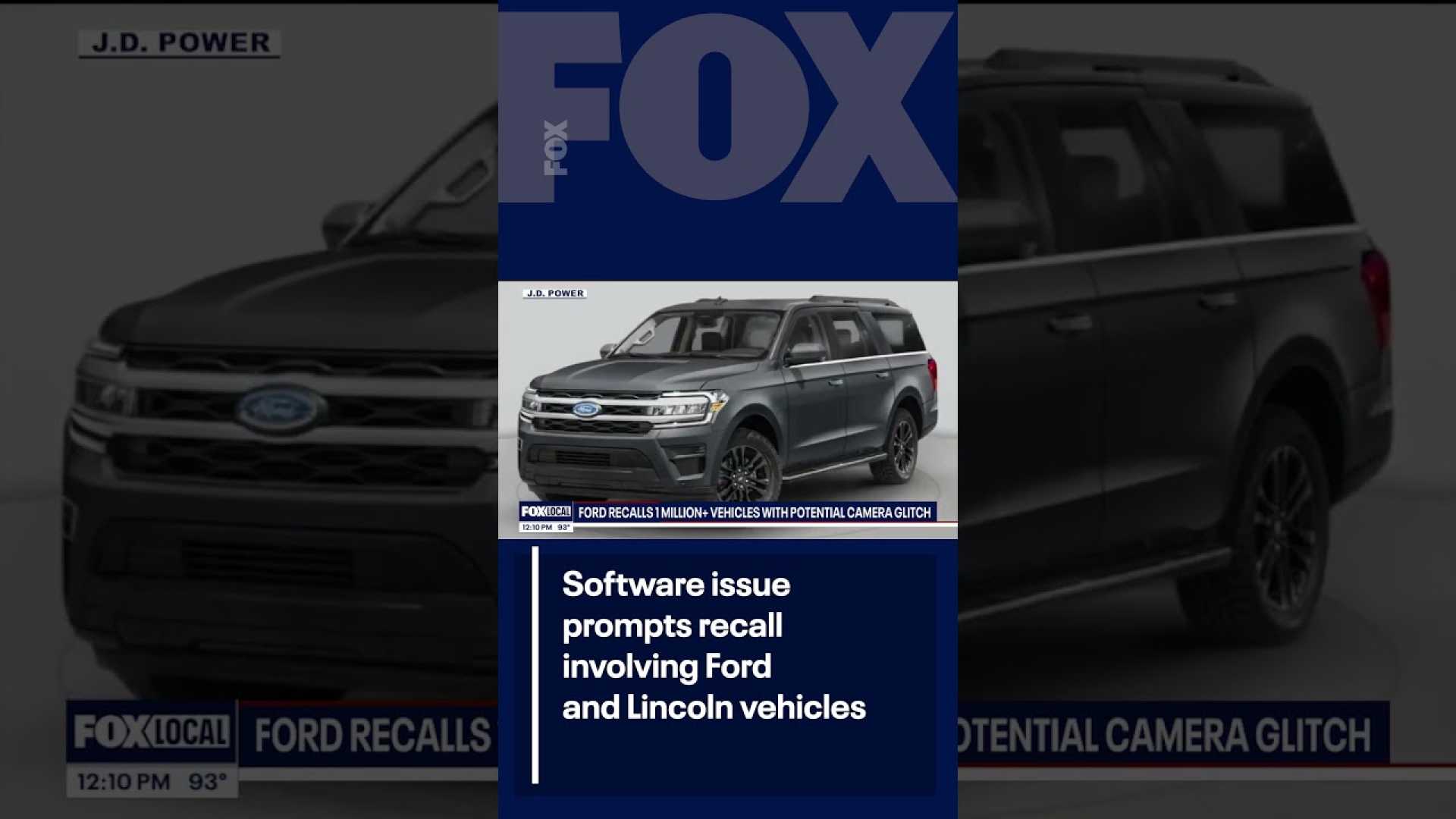 Ford Vehicle Recall