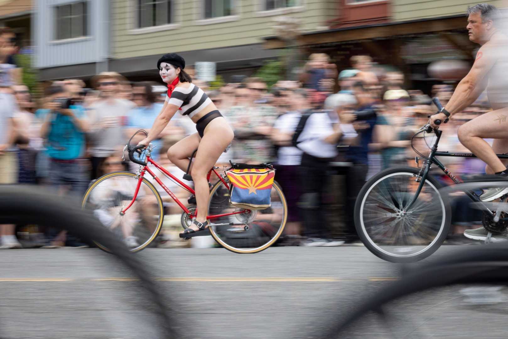 Fremont Solstice Parade Naked Cyclists