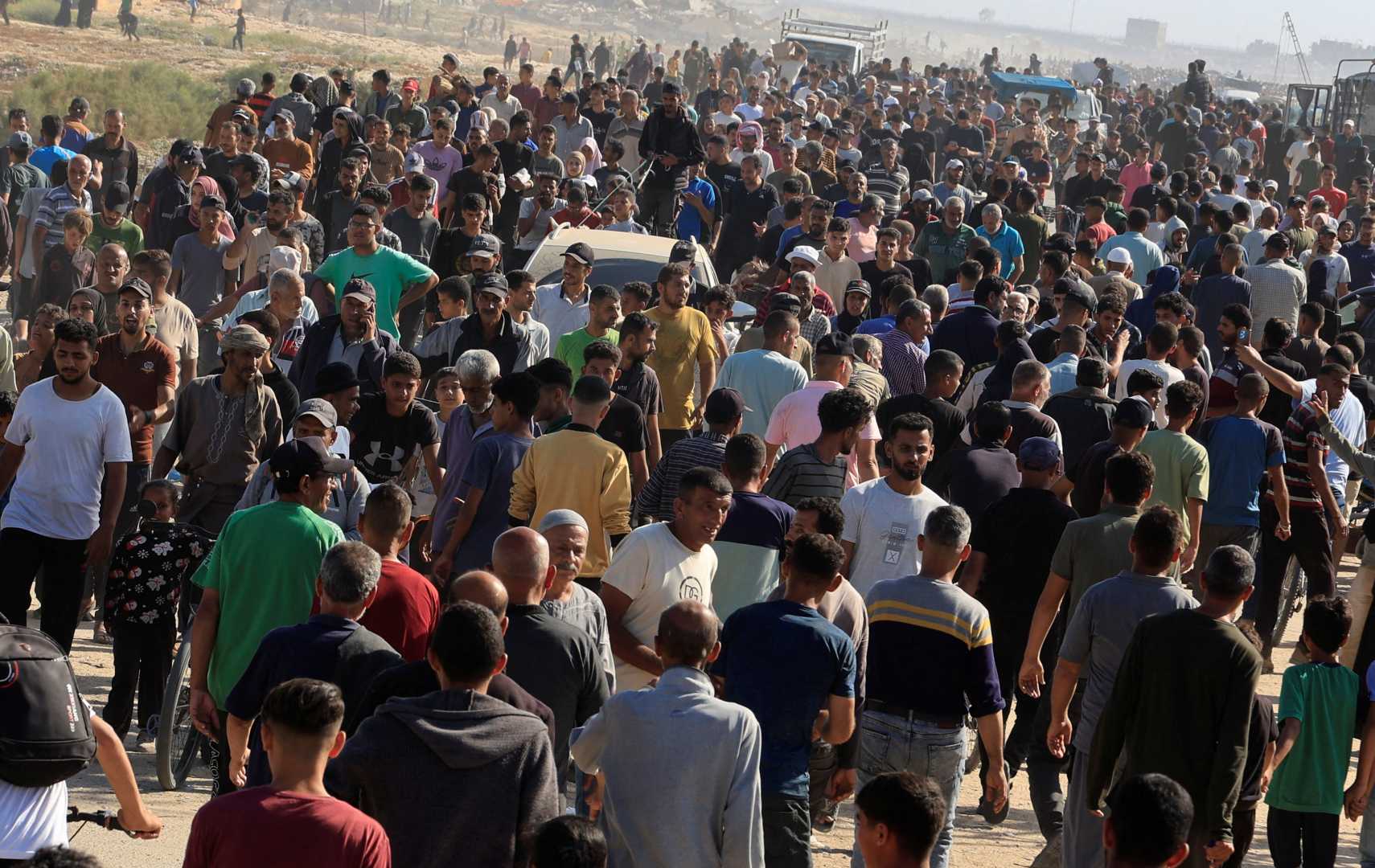 Gaza Aid Distribution Site Conflict