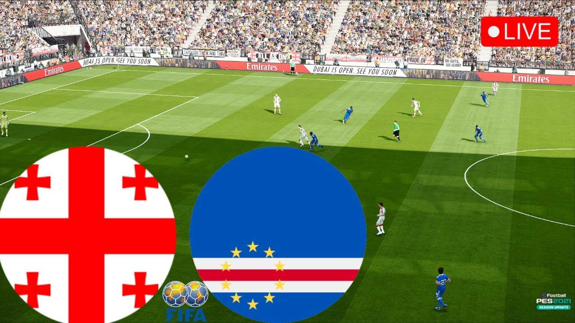 Georgia Cape Verde Football Match