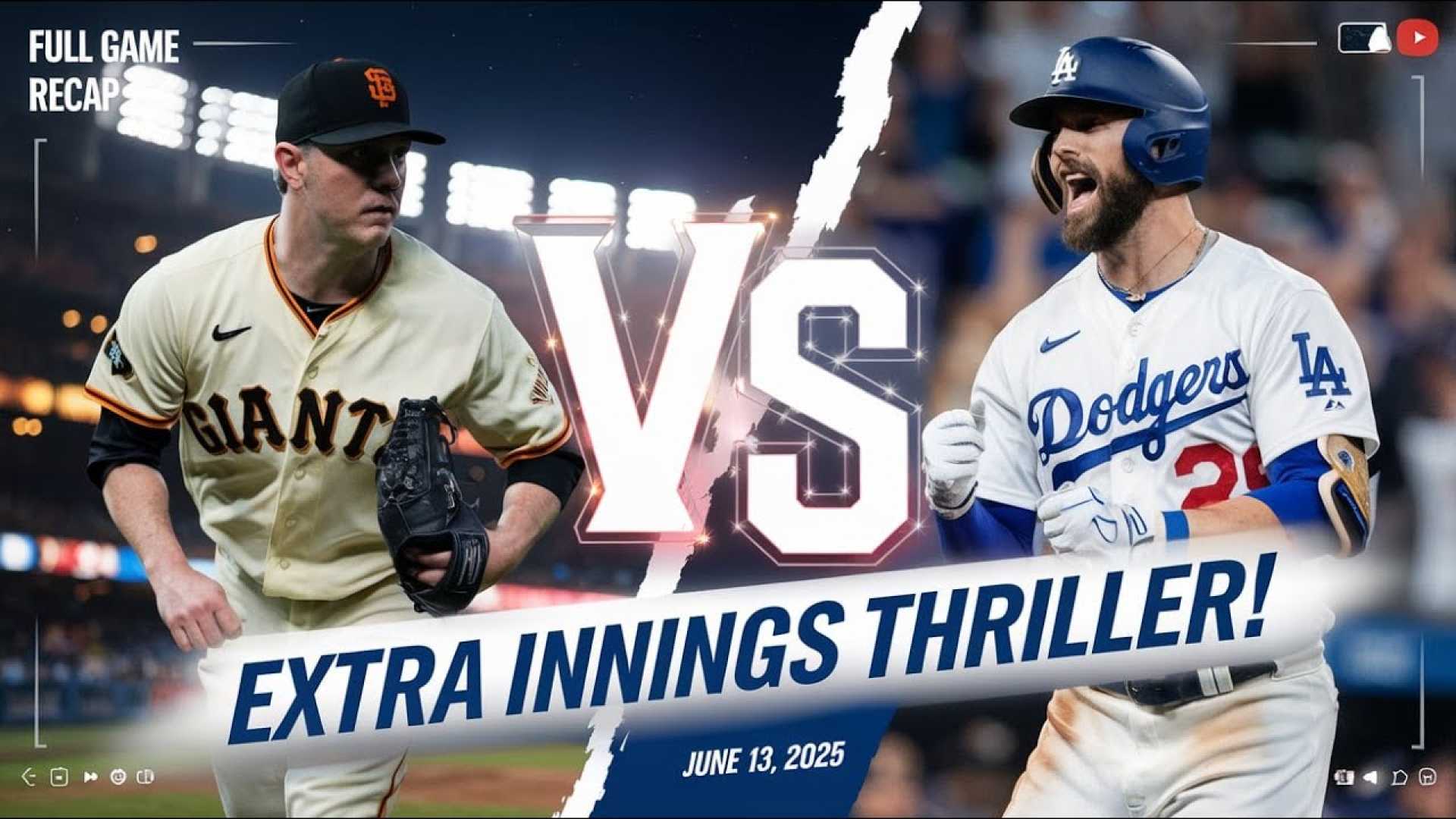 Giants Dodgers June 2025 Mlb Matchup