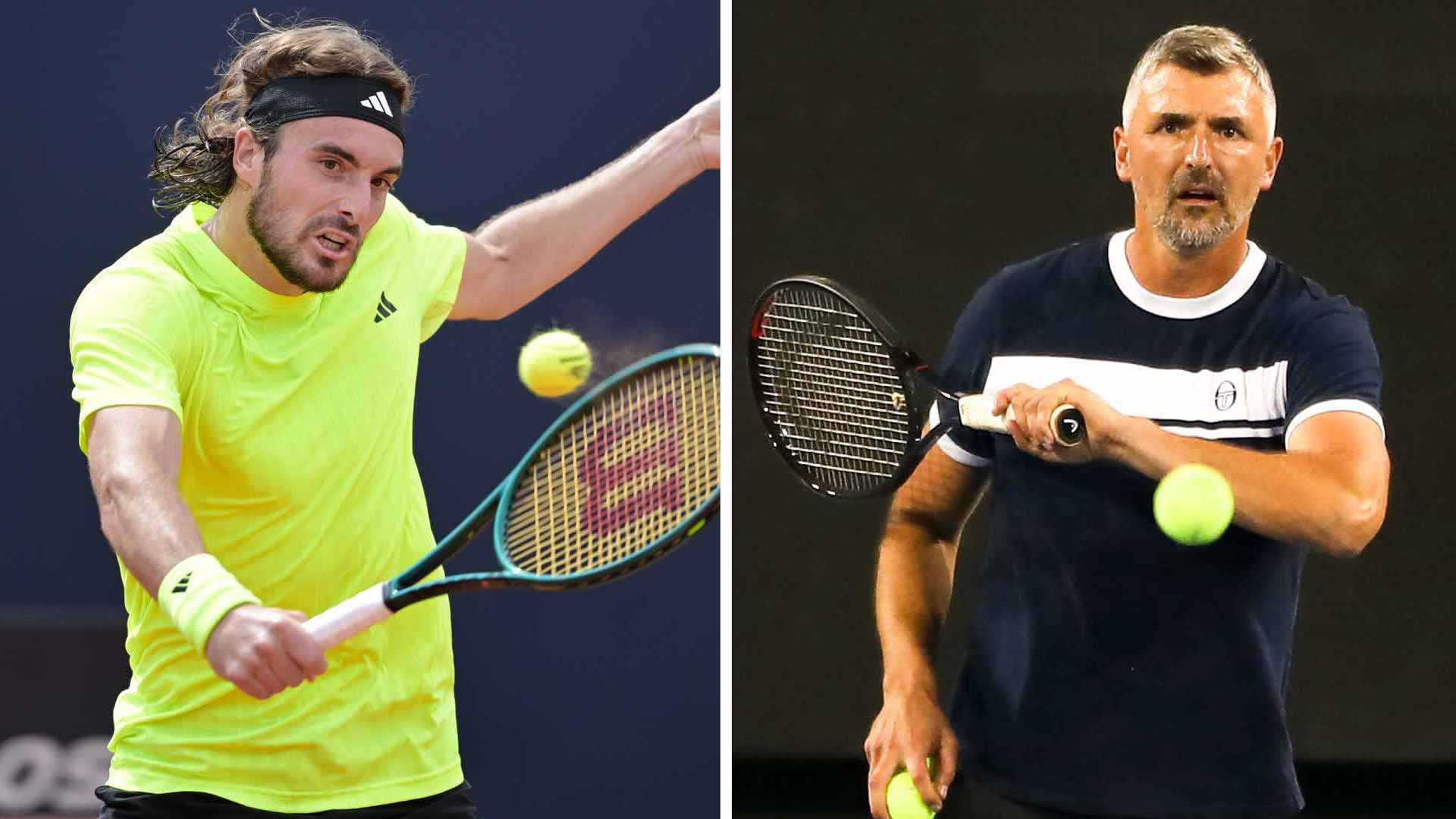 Goran Ivanisevic Stefanos Tsitsipas Coaching