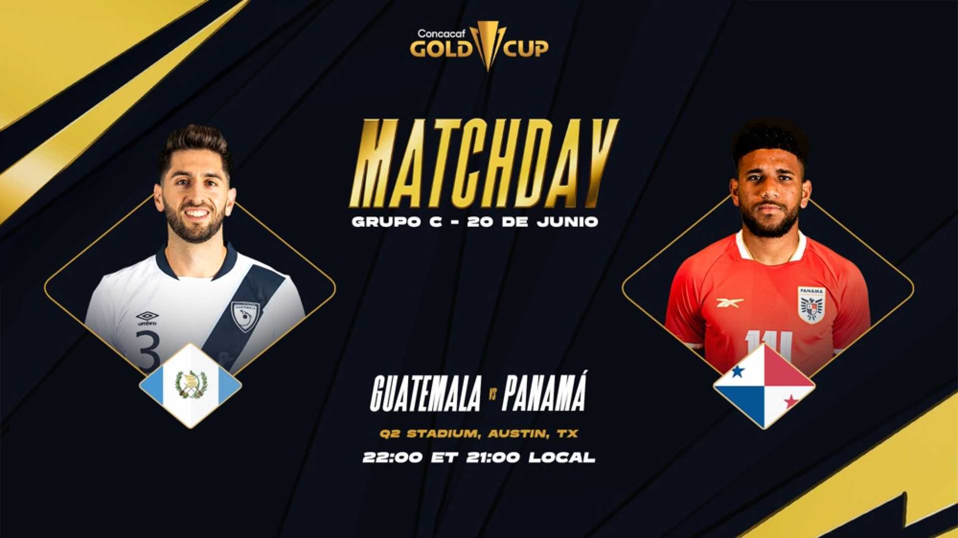 Guatemala Vs Panama Gold Cup Match 2025
