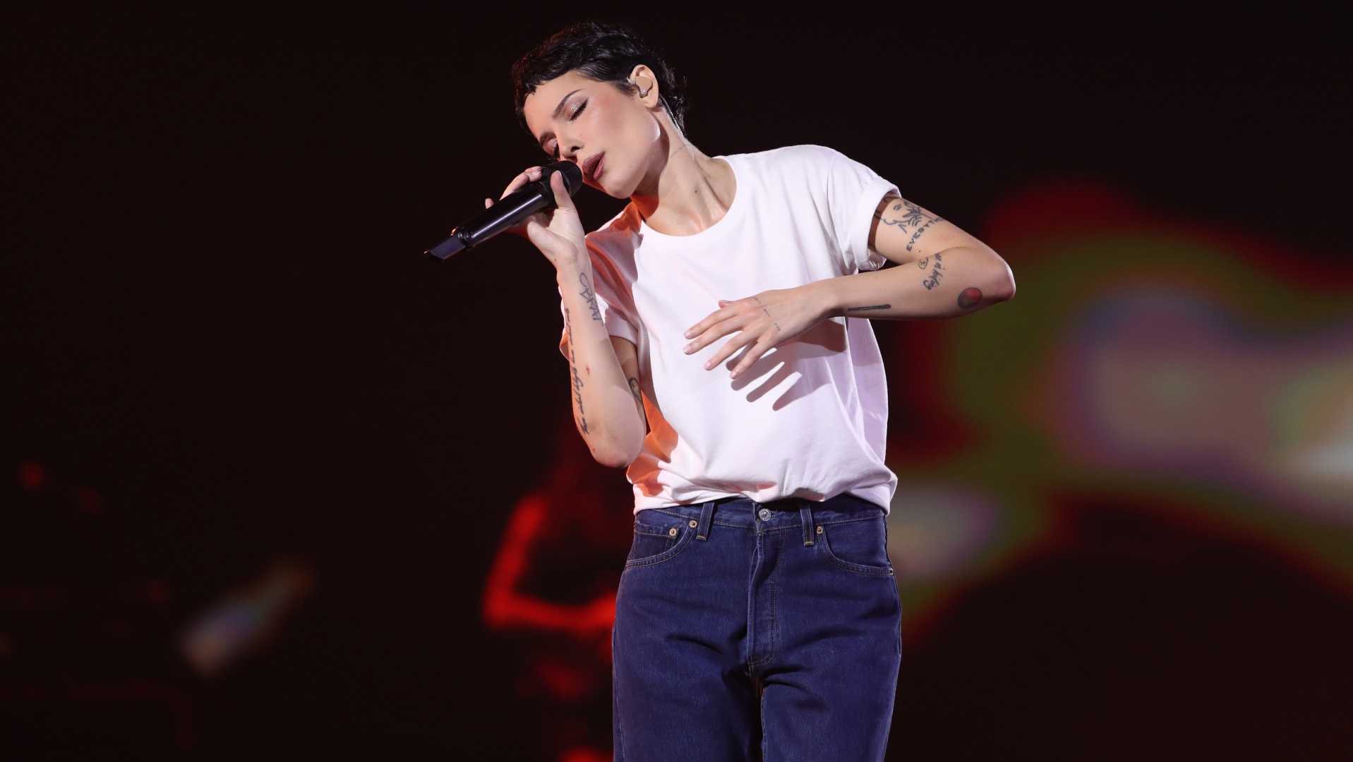 Halsey Pittsburgh Concert Pyrotechnics