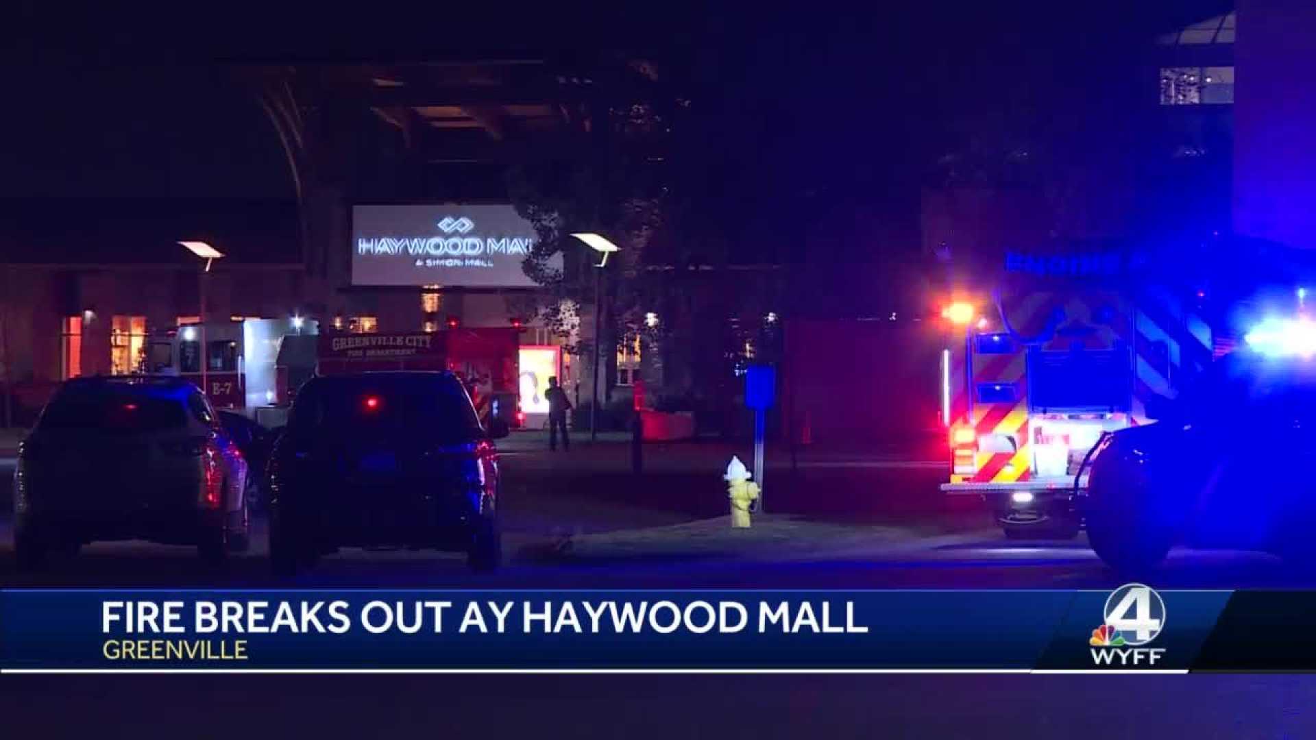 Haywood Mall Fire Greenville