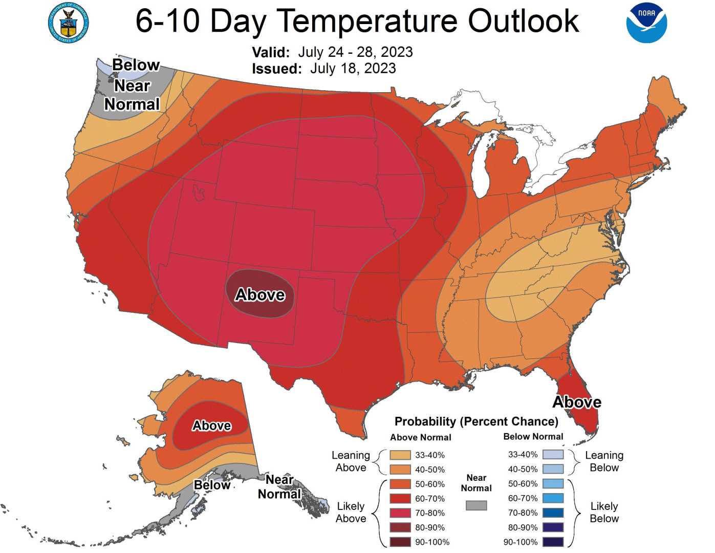 Heat Wave Conditions In Usa 2023