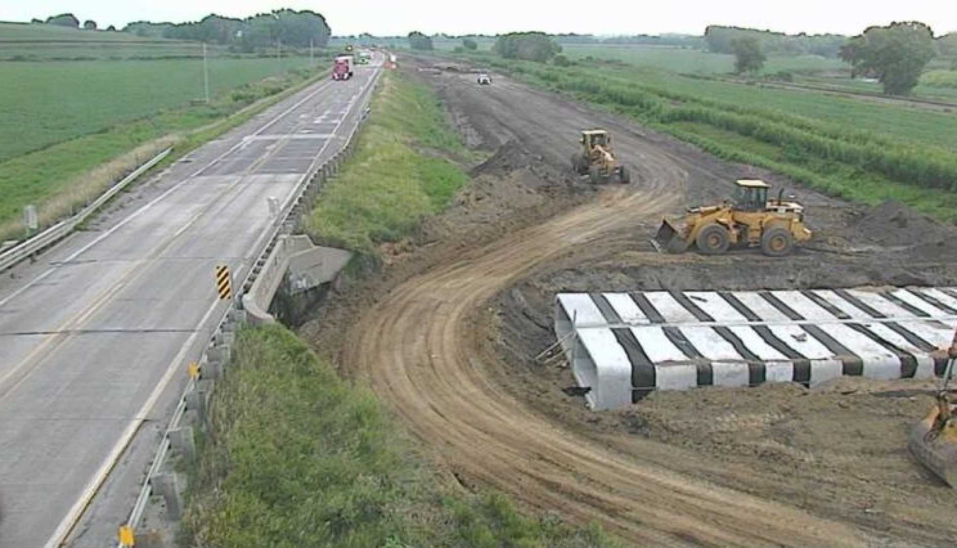 Hinton Iowa Highway Construction Project