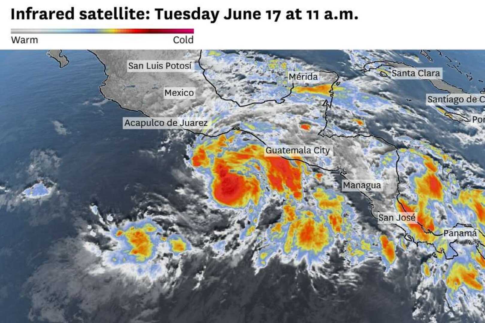 Hurricane Erick Mexico June 2025