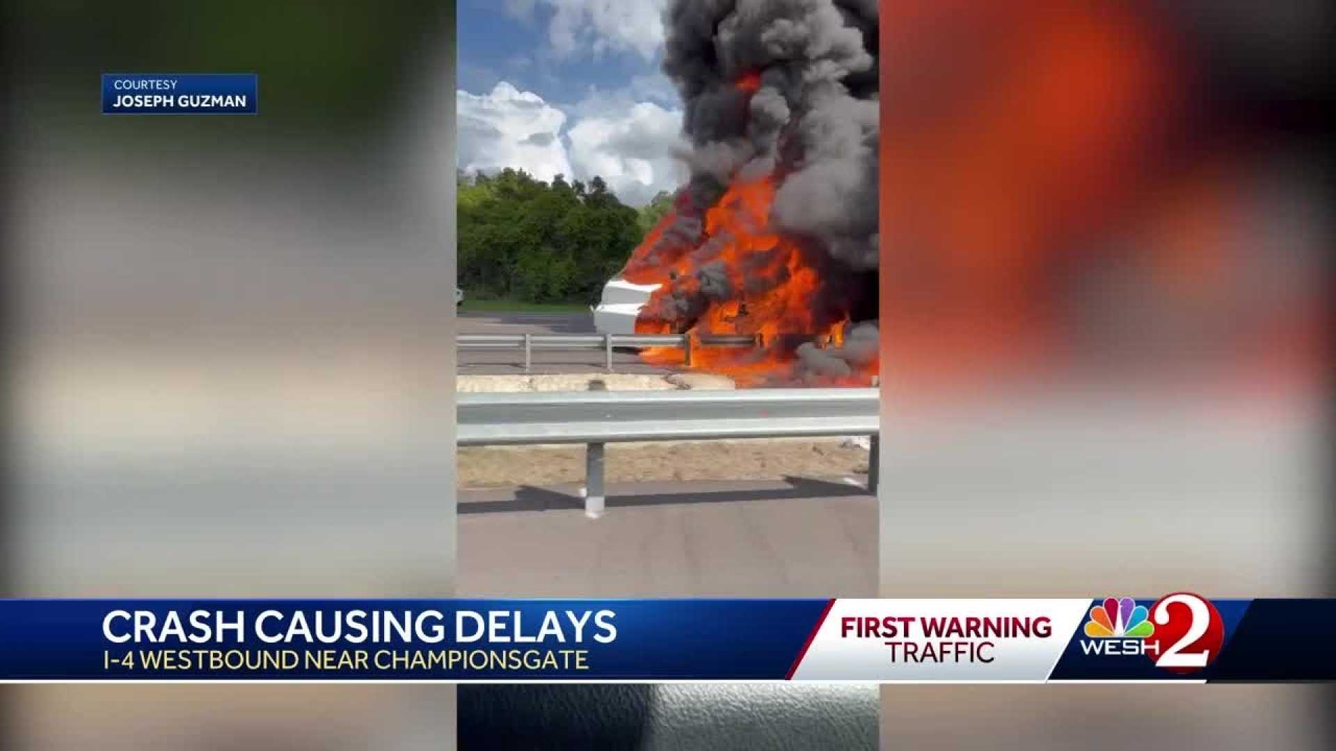I 4 Crash Fertilizer Fire