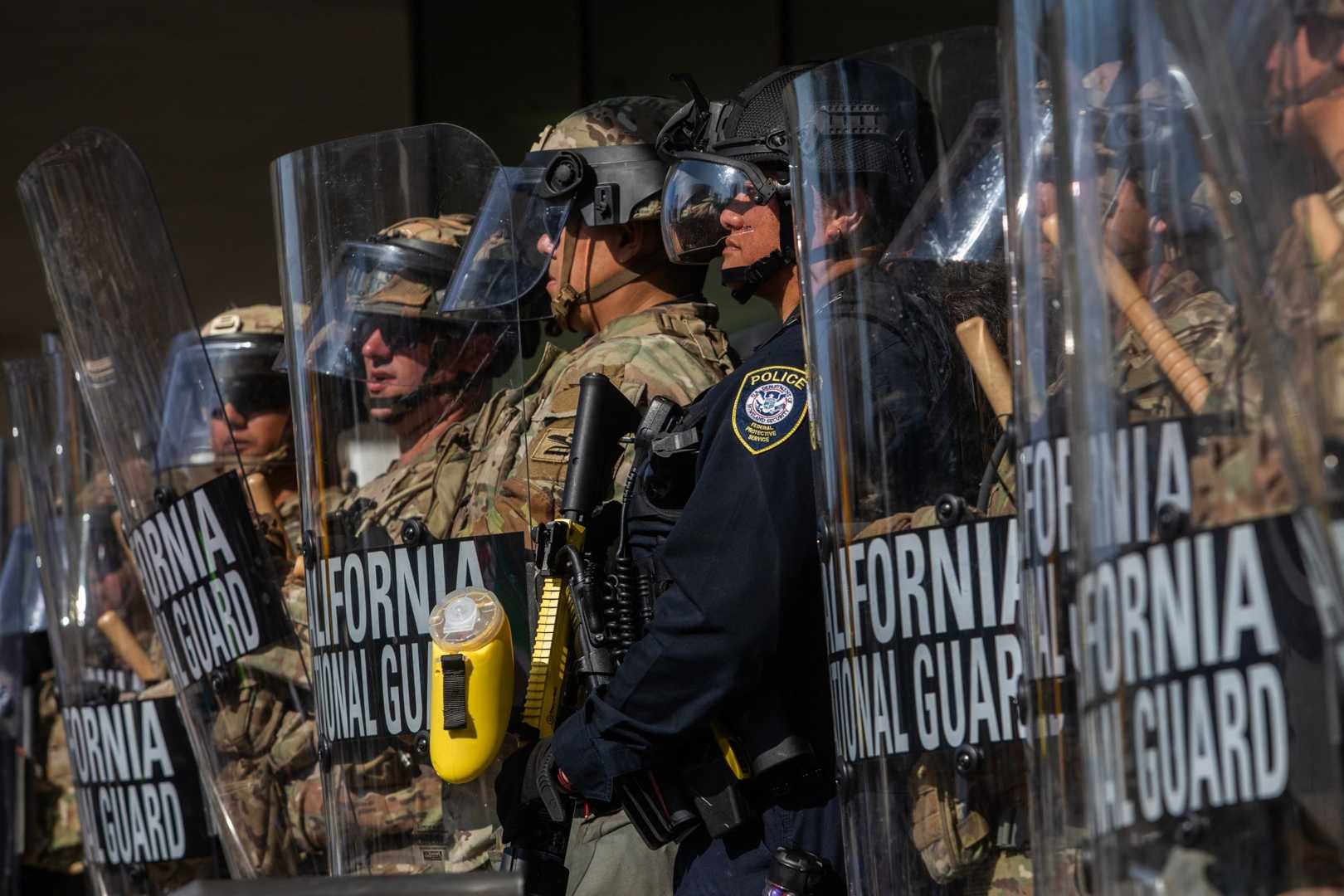 Ice Protests Los Angeles National Guard