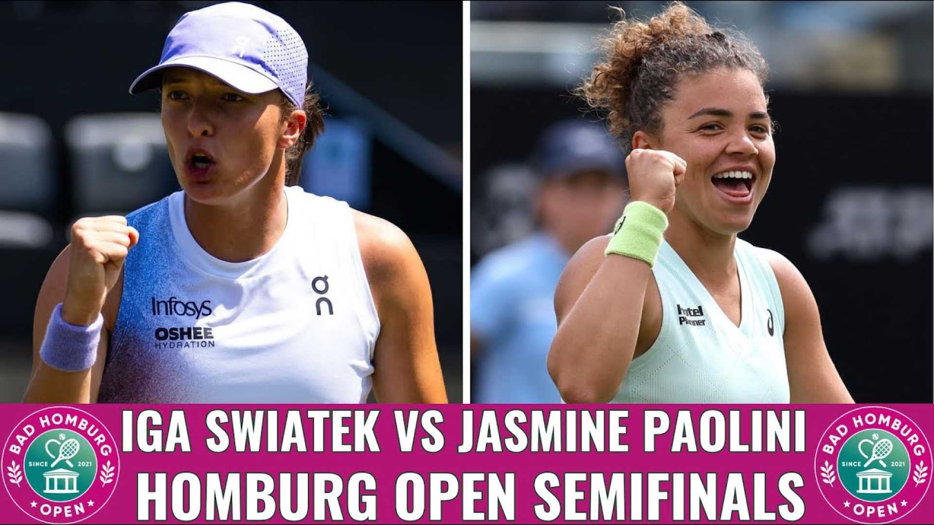 Iga Swiatek Jasmine Paolini Bad Homburg