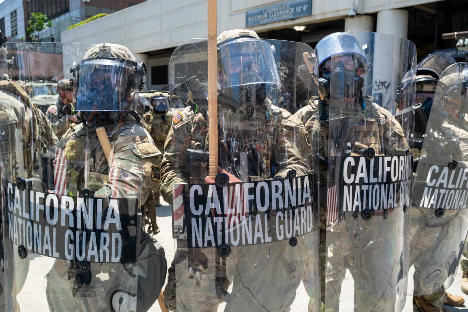 Immigration Protest Los Angeles Walmart