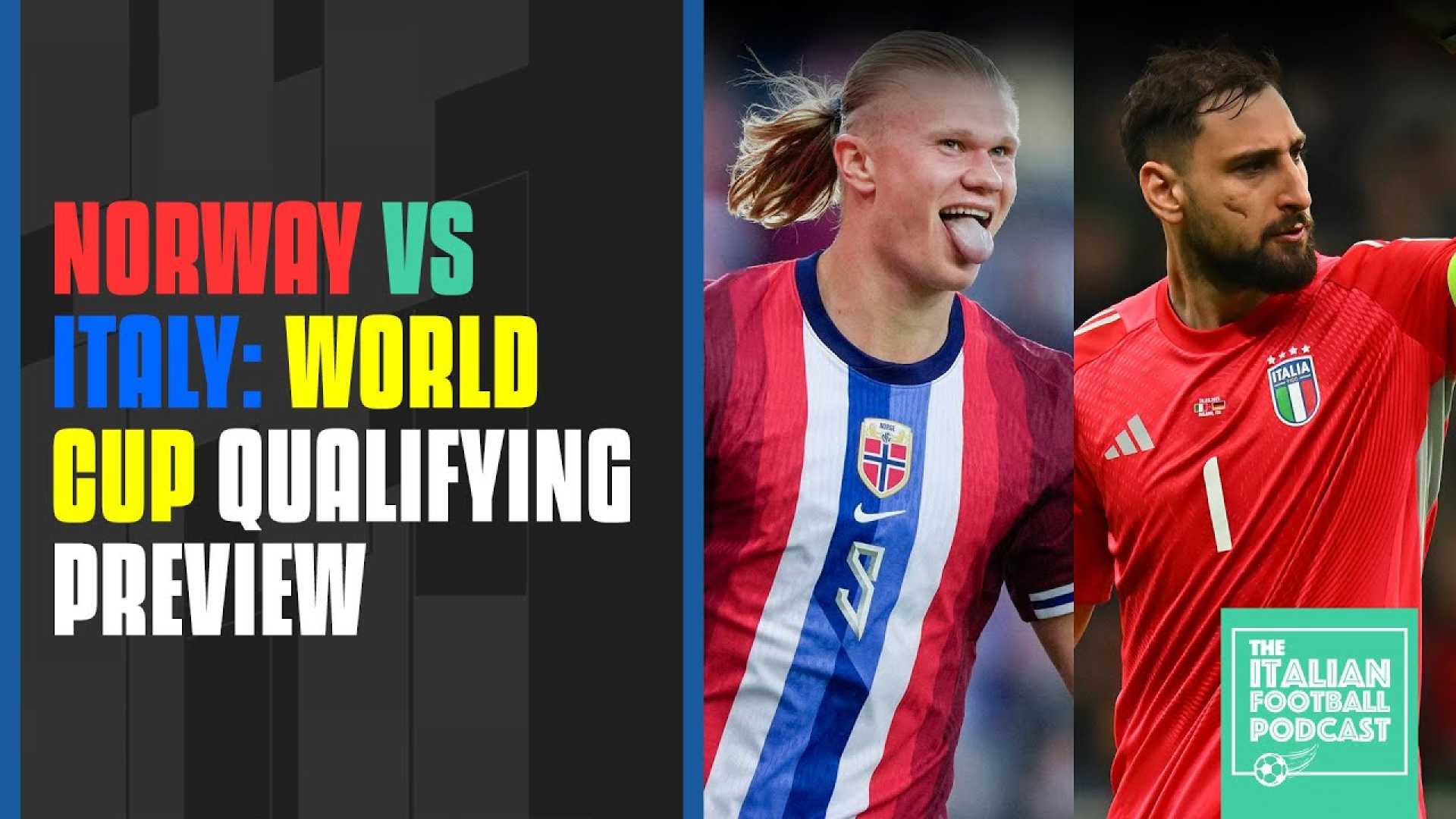 Italy Vs Norway World Cup Qualifying