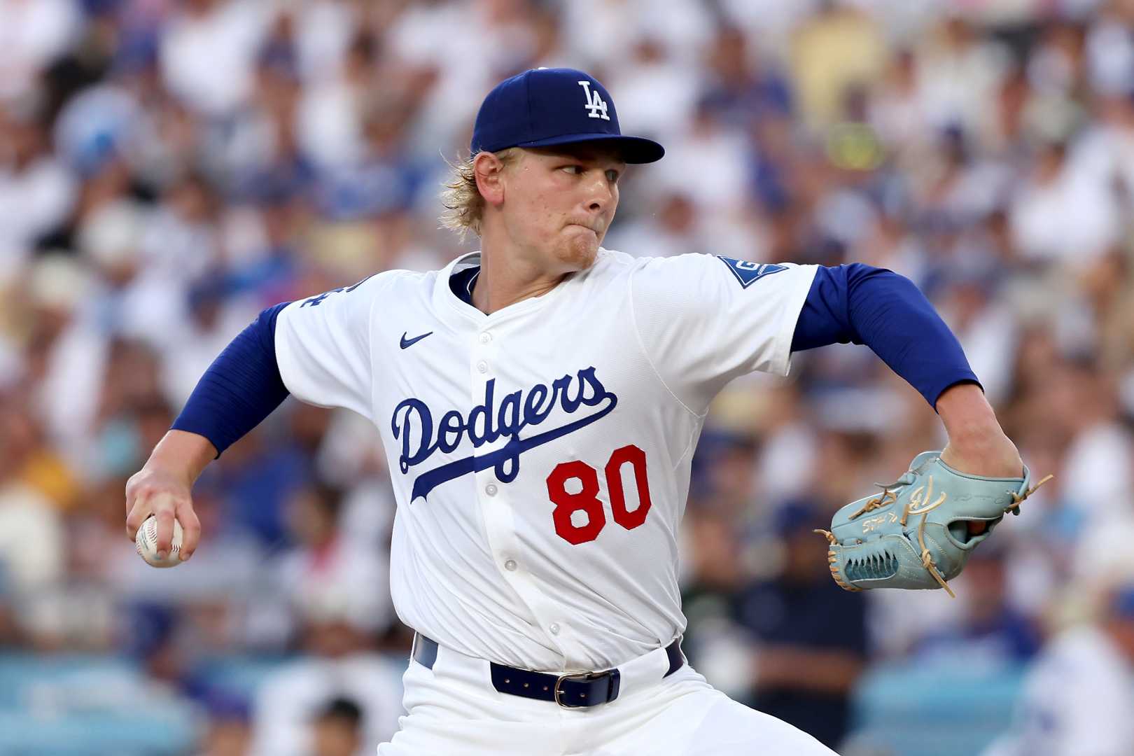Jack Little Dodgers Mlb Debut