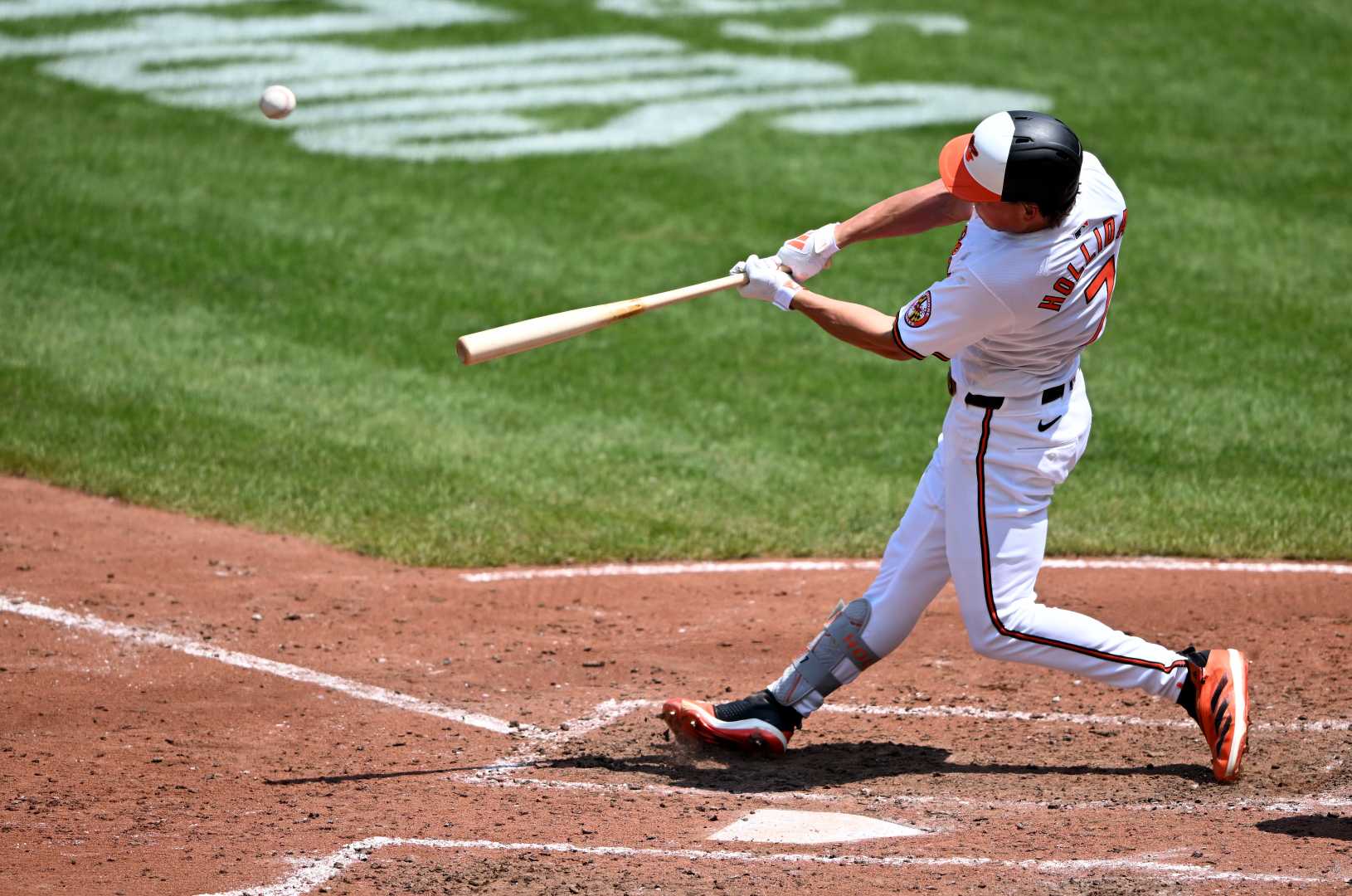 Jackson Holliday Hitting Baseball