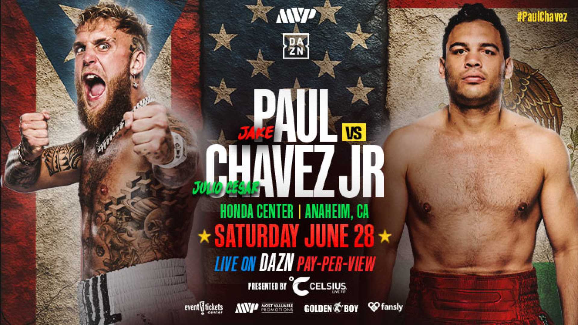Jake Paul Julio Cesar Chavez Jr Boxing Match