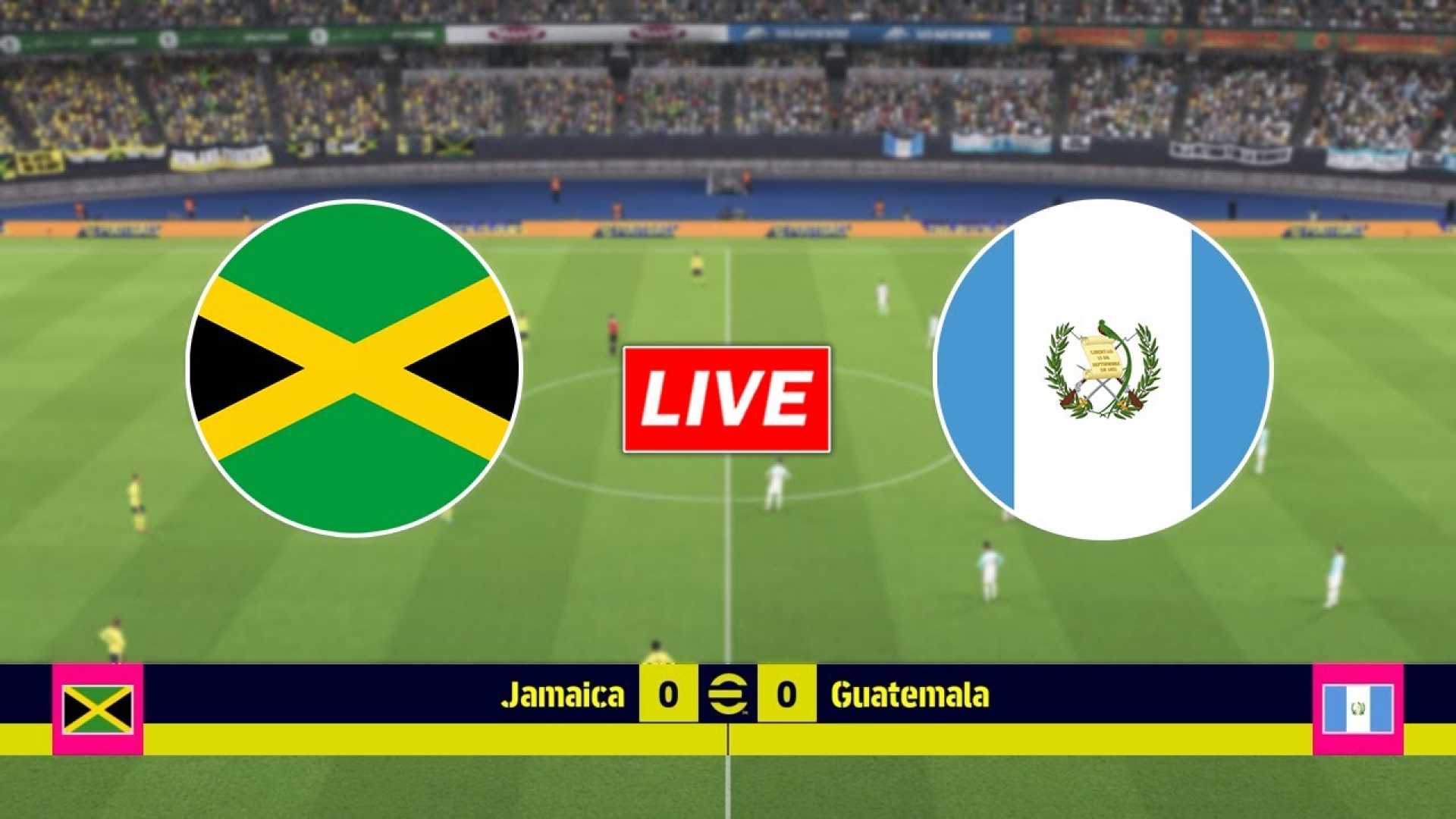 Jamaica Vs Guatemala Soccer Match