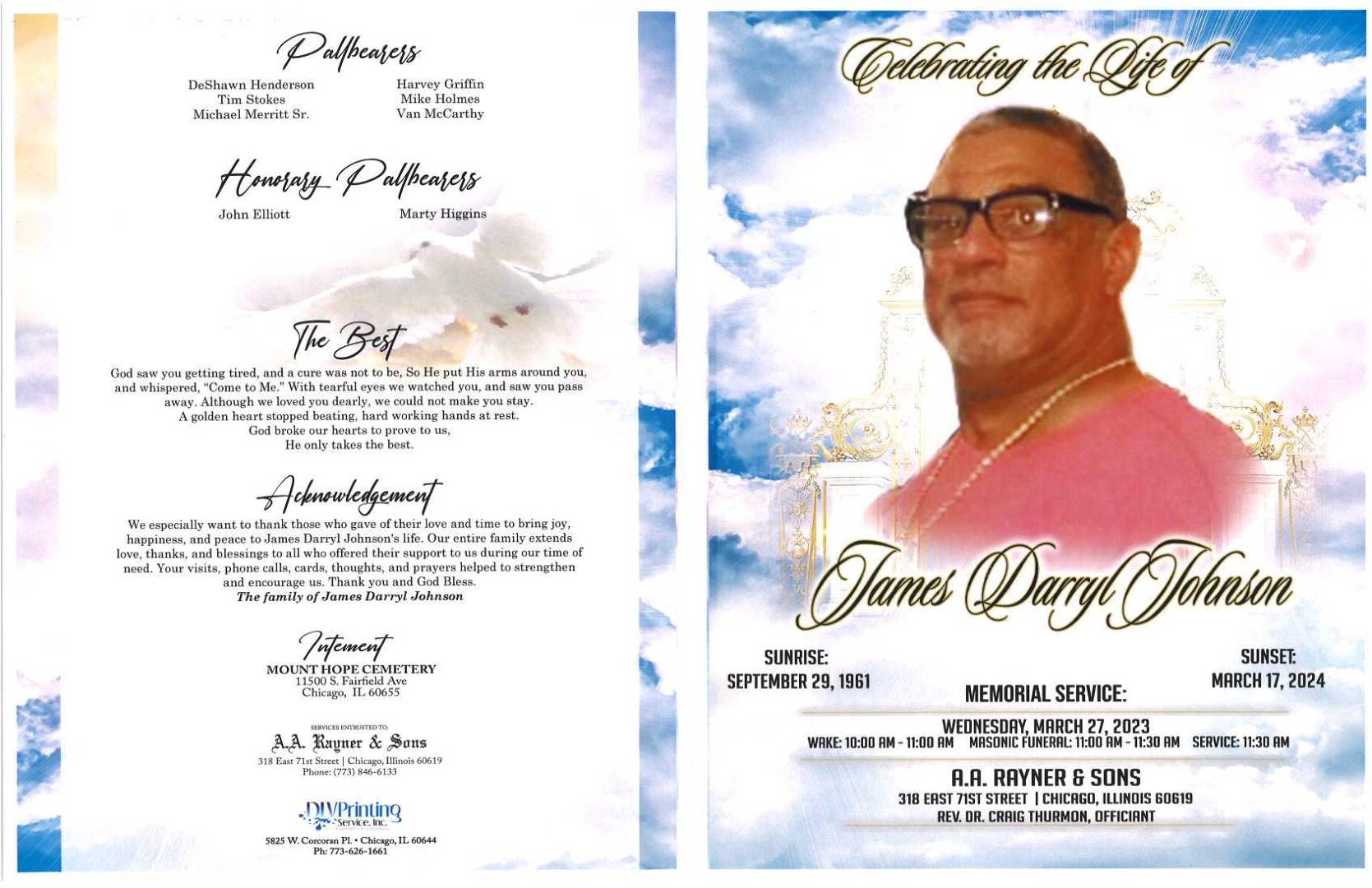James D. Johnson Funeral Service