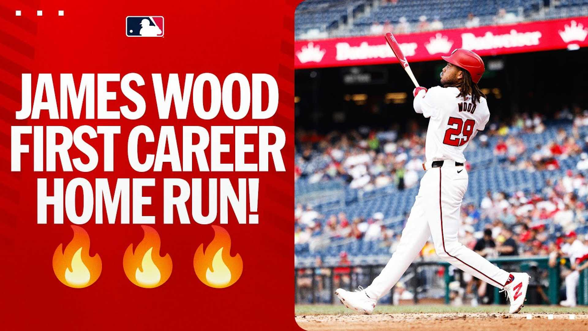 James Wood Home Run Baseball