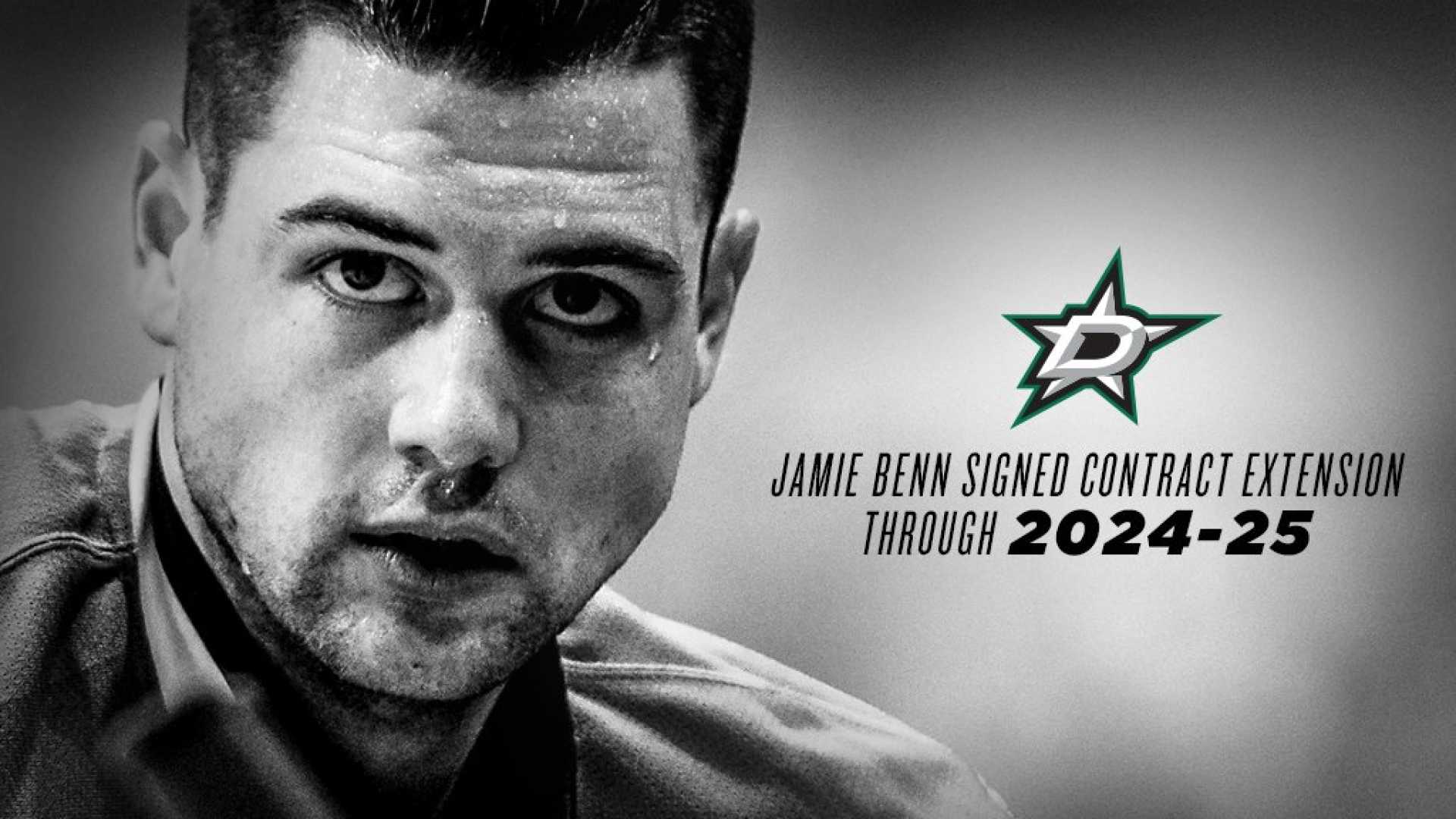Jamie Benn Dallas Stars Signing Contract