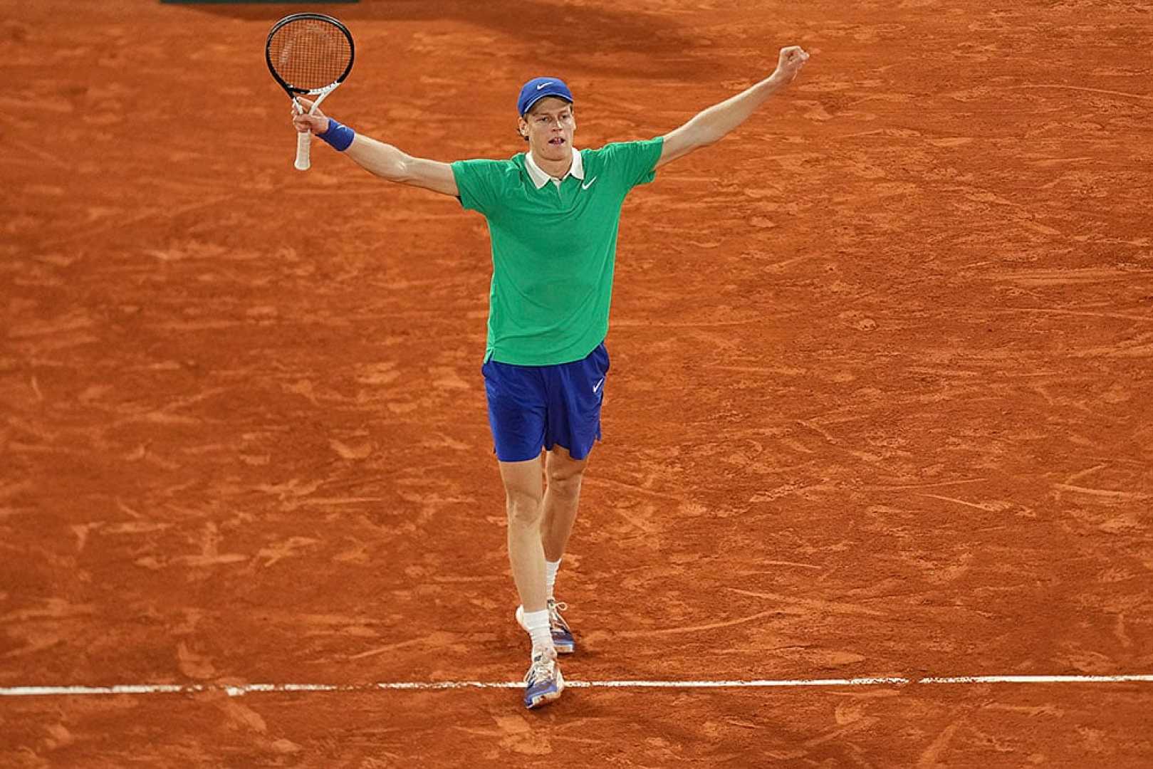 Jannik Sinner French Open Semfinal