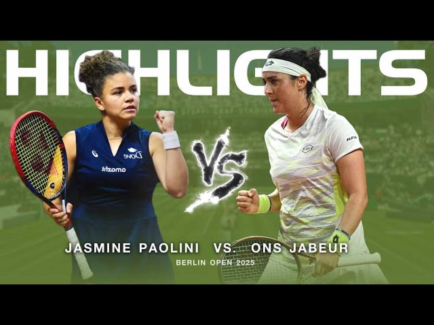 Jasmine Paolini Tennis Berlin Open