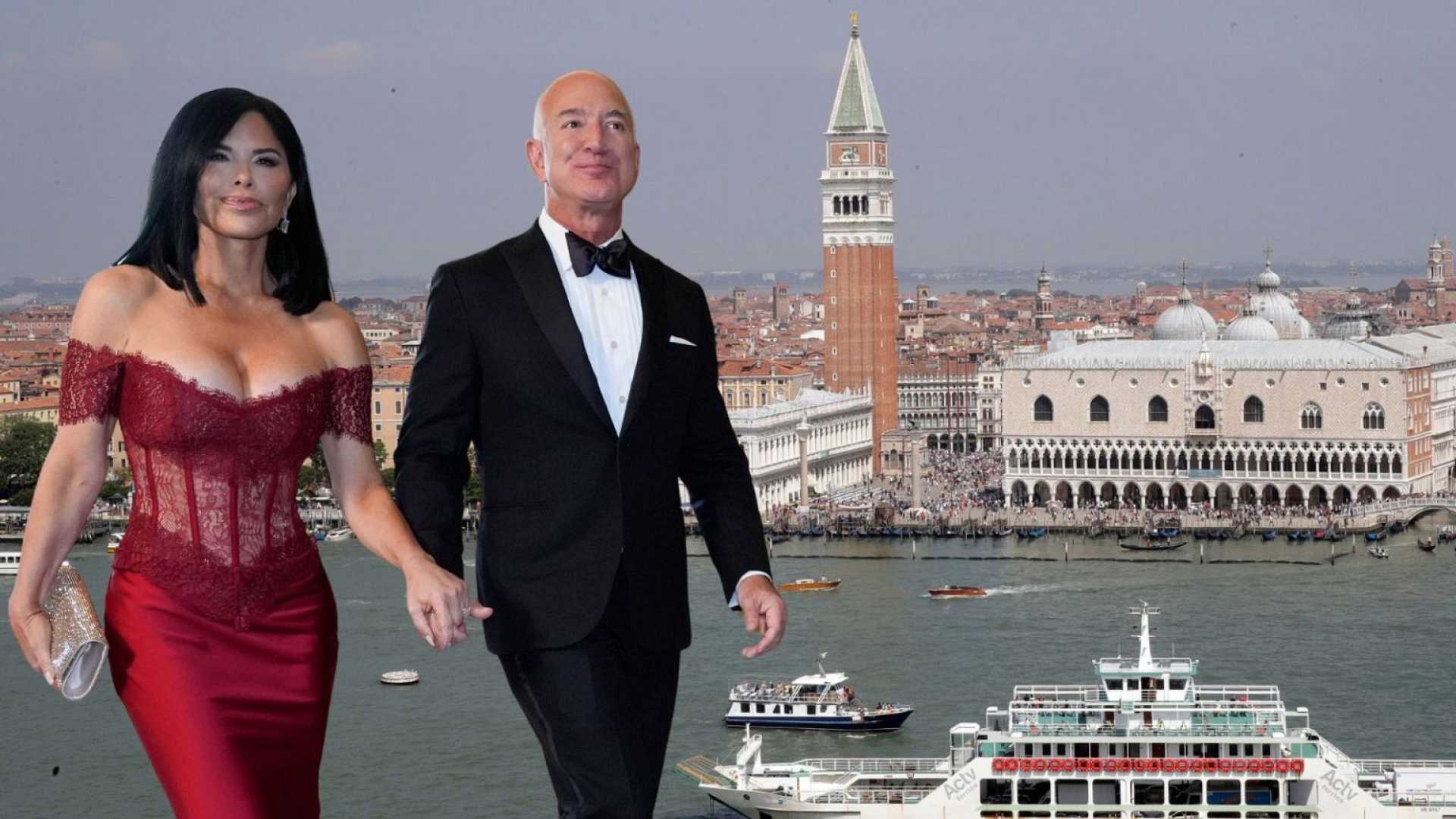 Jeff Bezos Wedding In Venice
