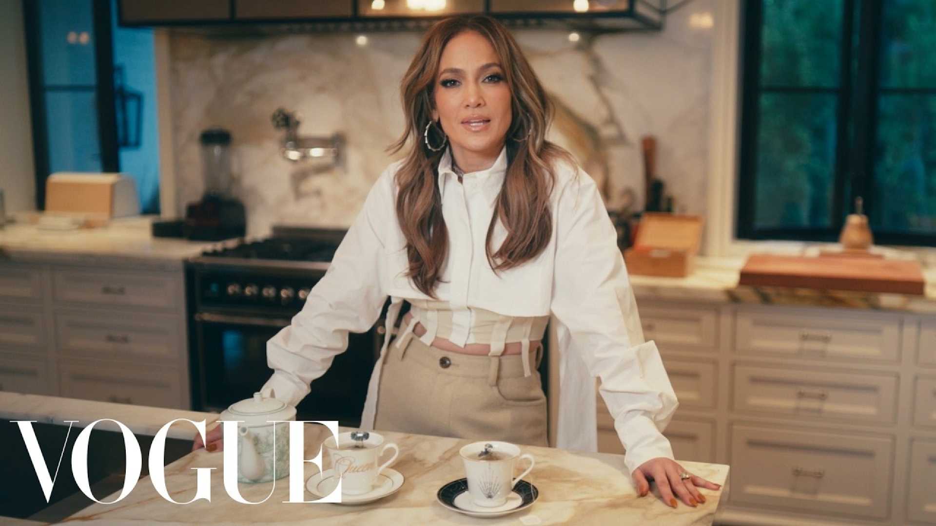 Jennifer Lopez Kitchen Cooking