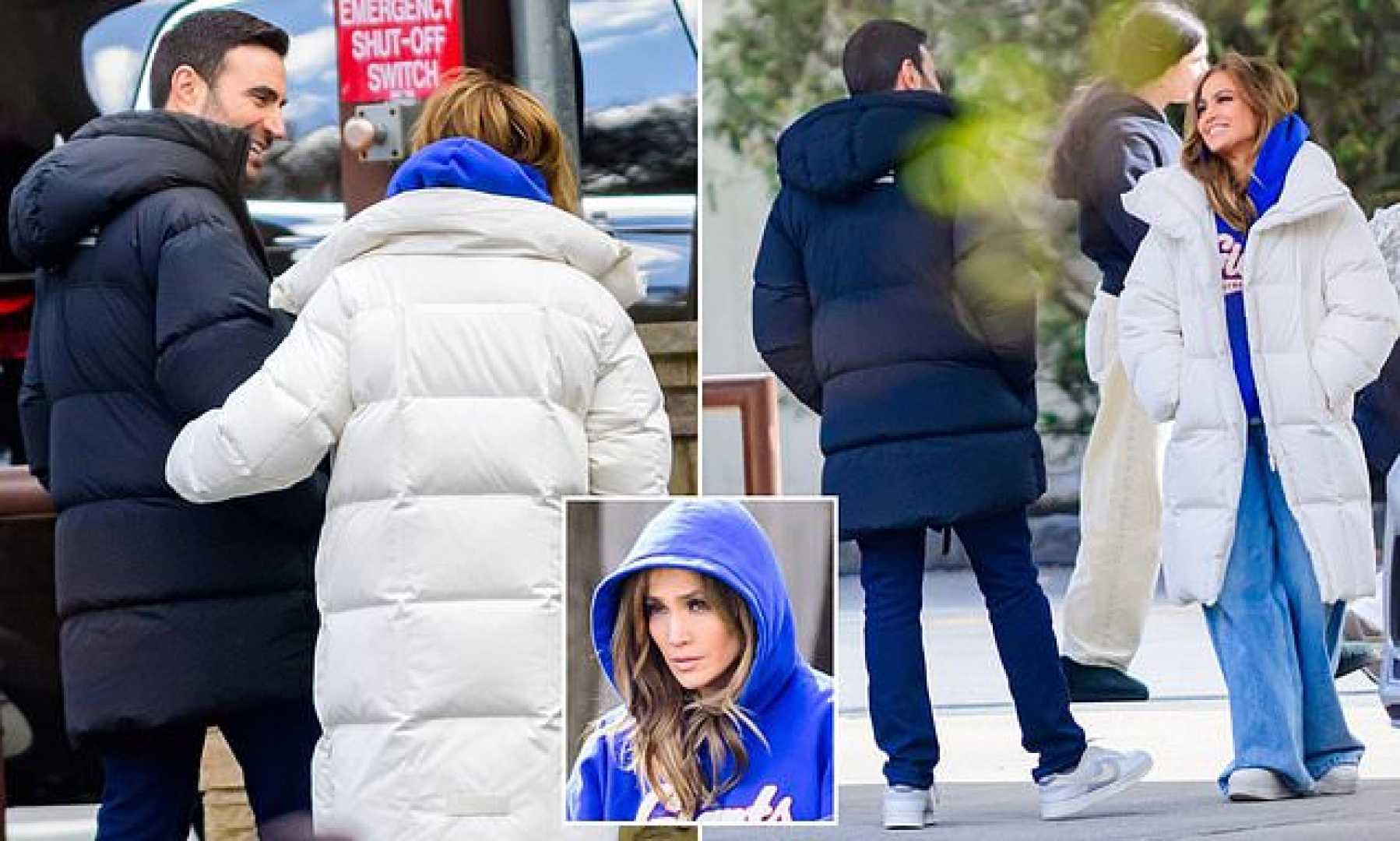 Jennifer Lopez New Boyfriend Filming Set