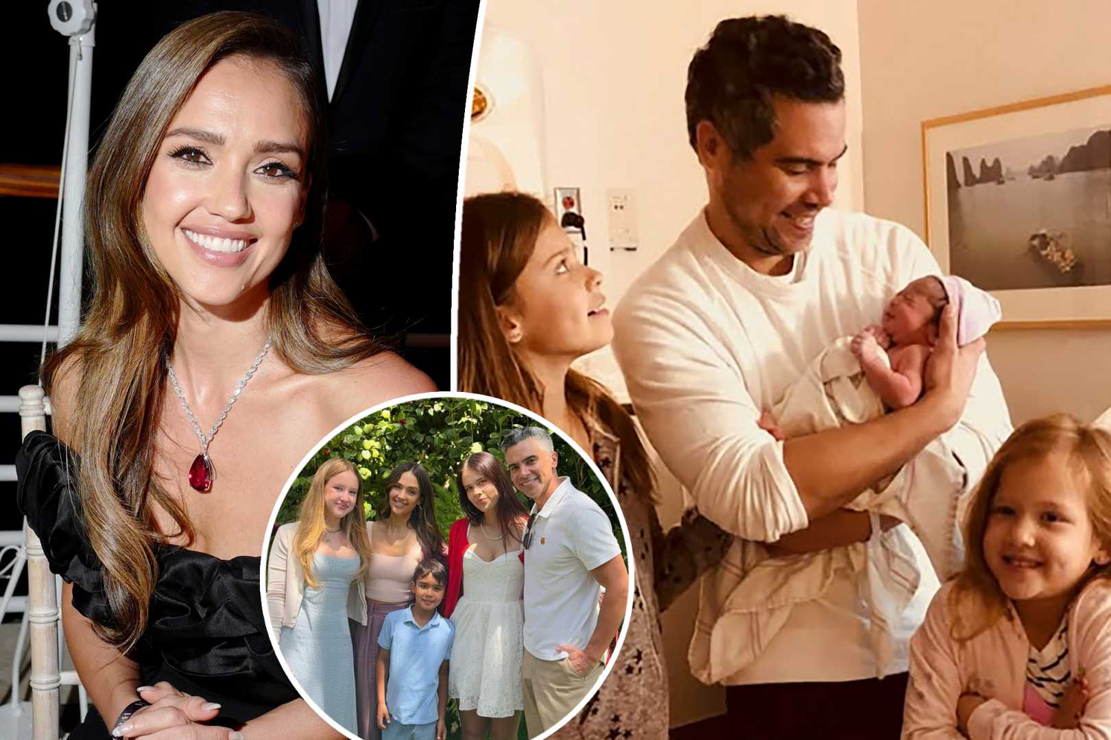 Jessica Alba Cash Warren Father's Day Tribute