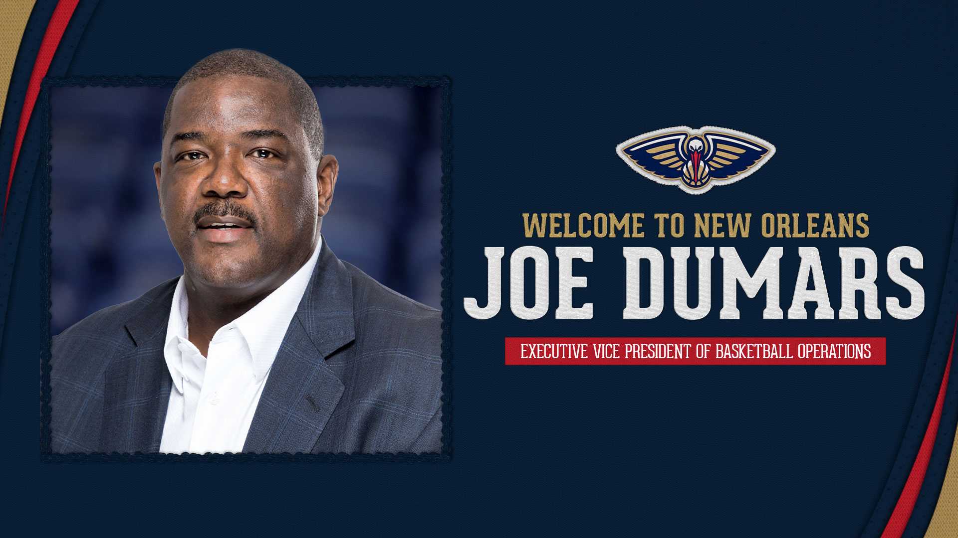 Joe Dumars Pelicans Basketball Operations