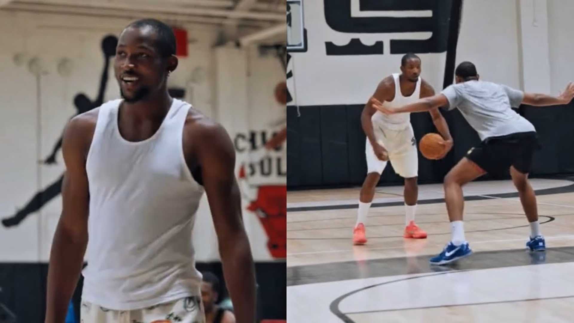 Jonathan Kuminga Training Nba Basketball