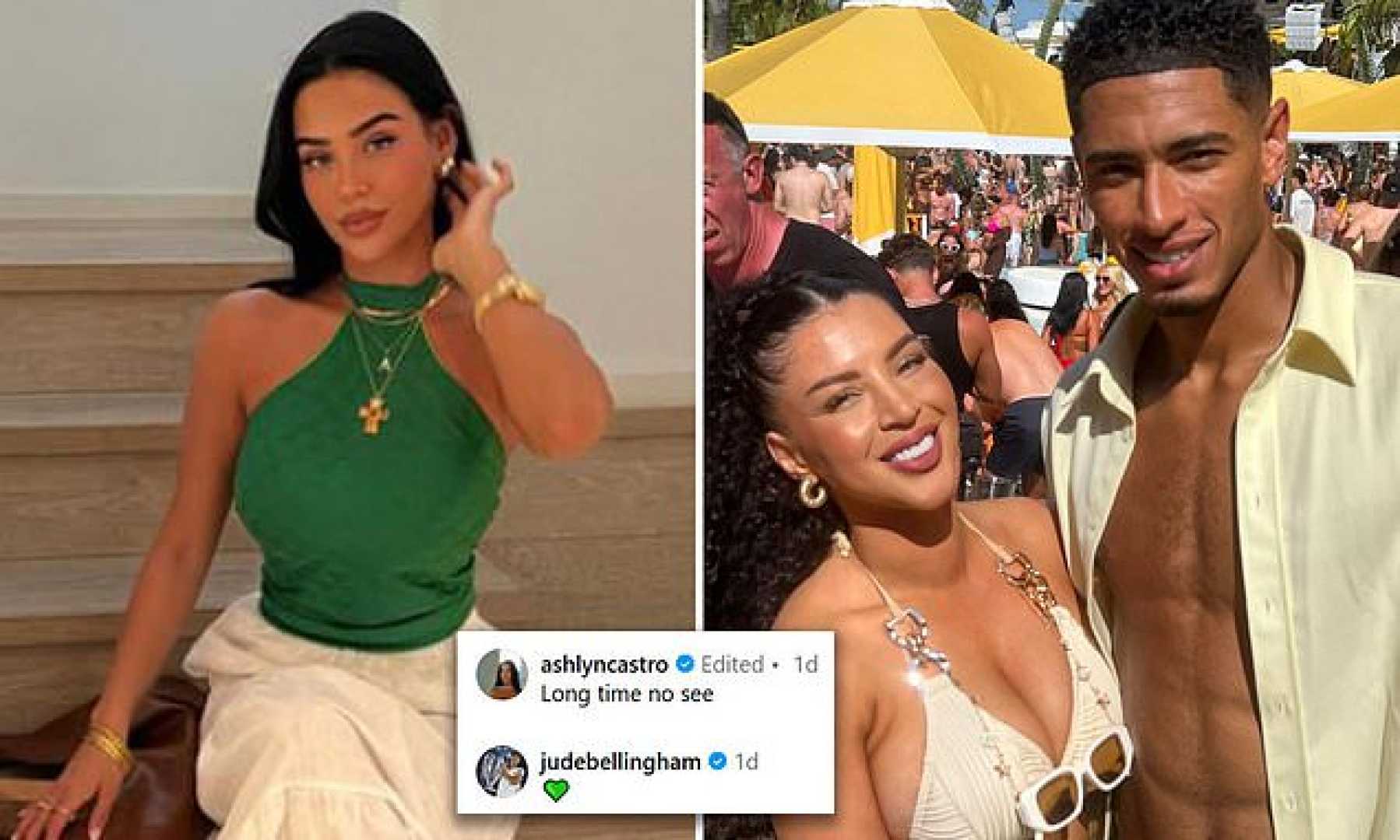 Jude Bellingham Ashlyn Castro Instagram
